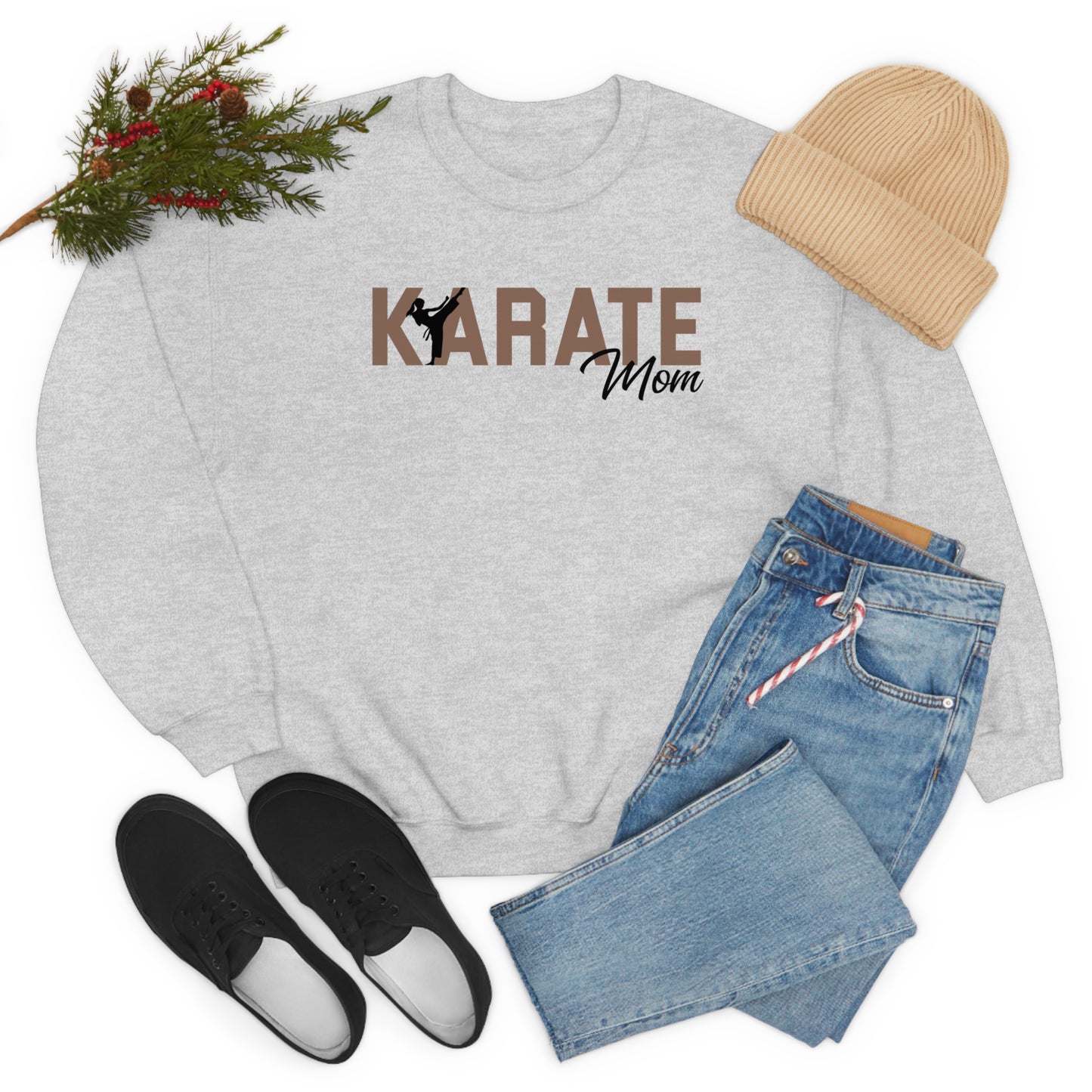 Cosens Karate Mom Heavy Blend™ Crewneck Sweatshirt