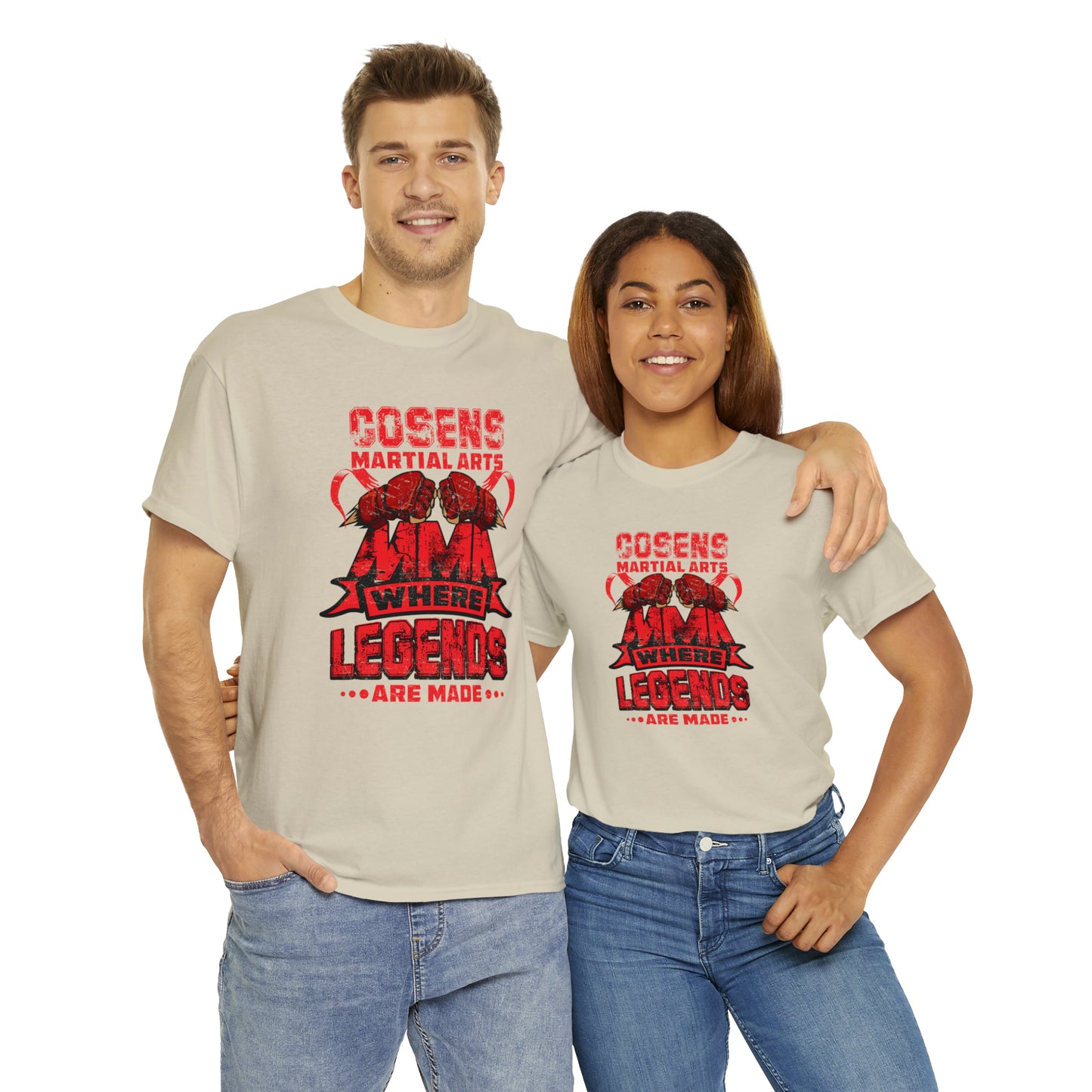 Legends Adult Cosens Martial Arts Unisex Heavy Cotton Tee