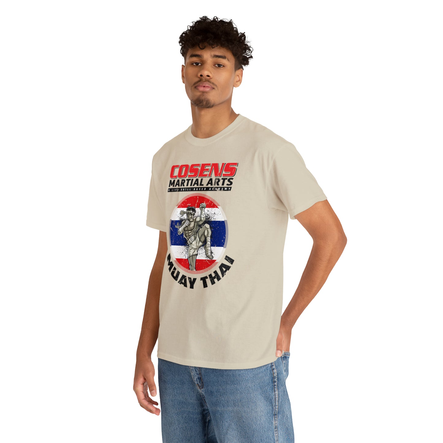 Adult "Muay Thai" Cosens Martial Arts Unisex Heavy Cotton Tee Unisex Heavy Cotton Tee