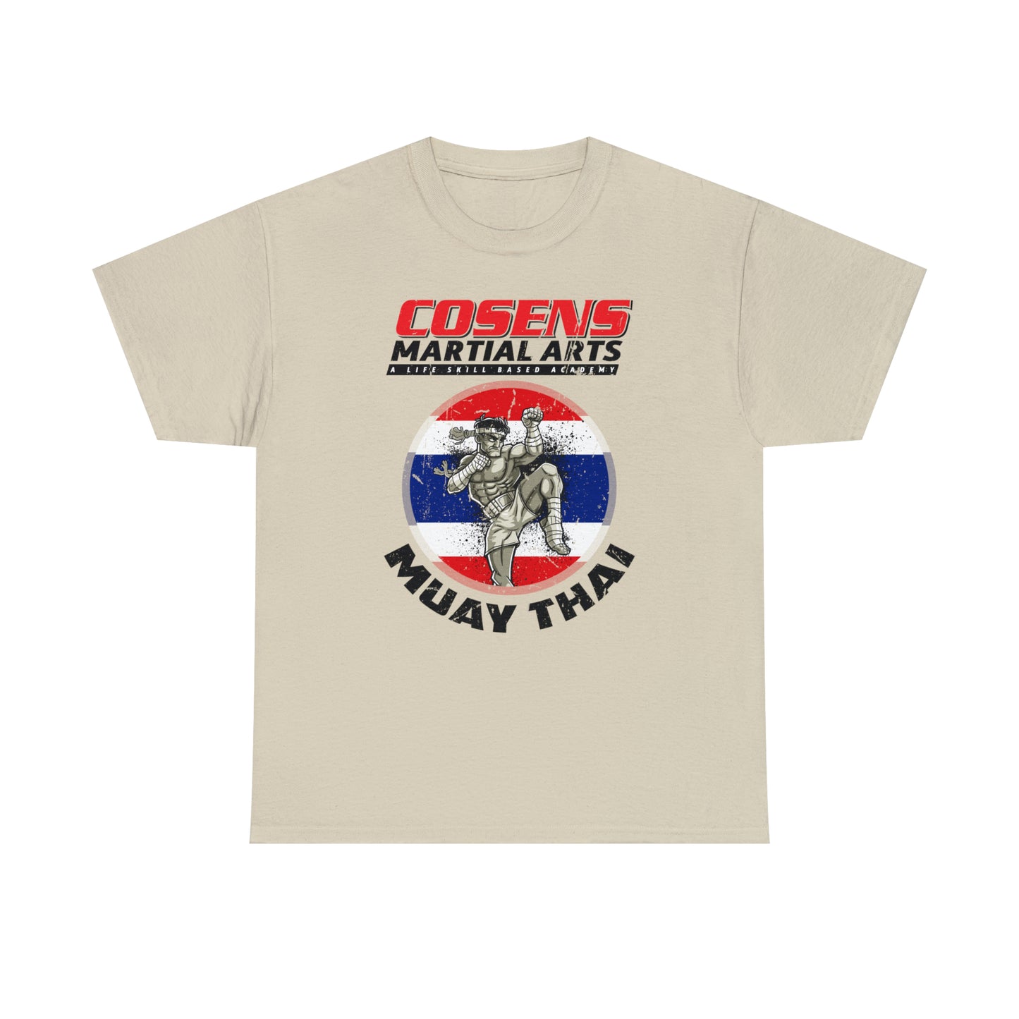 Adult "Muay Thai" Cosens Martial Arts Unisex Heavy Cotton Tee Unisex Heavy Cotton Tee