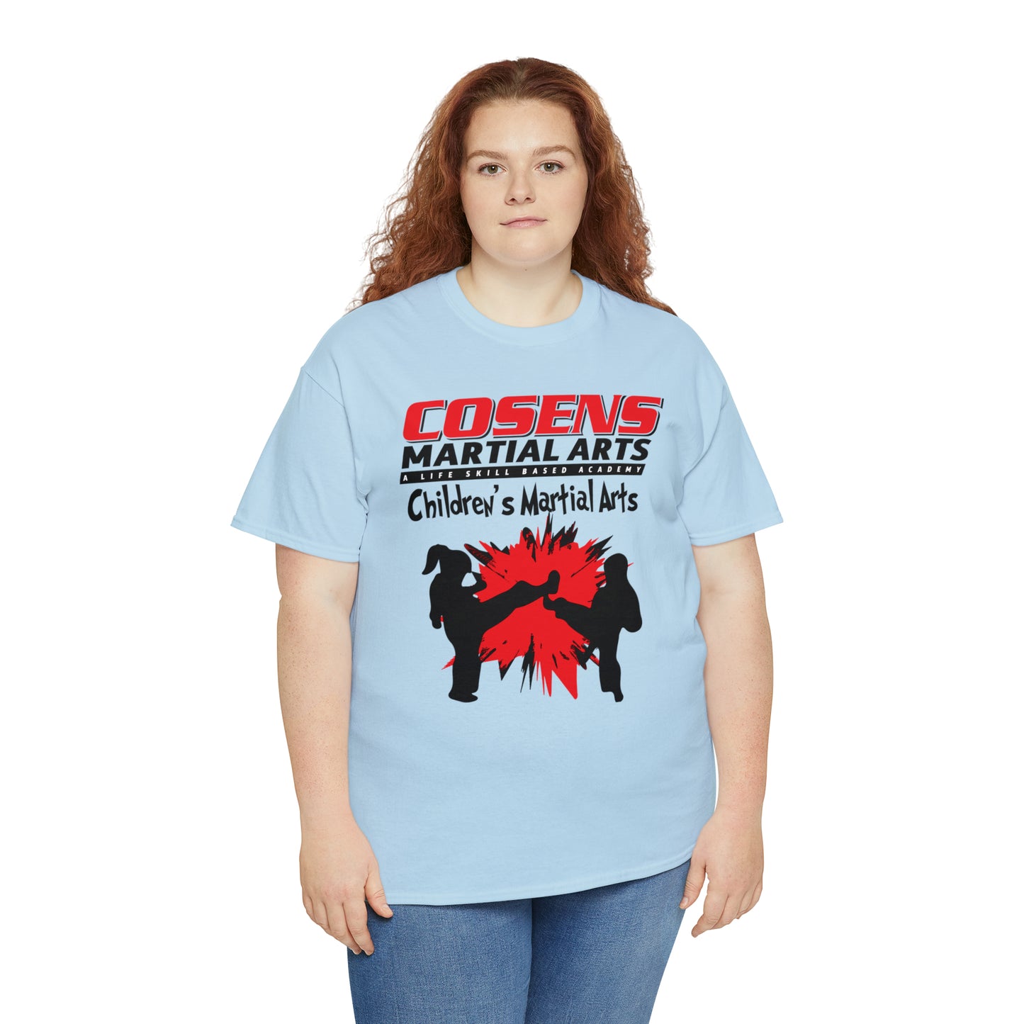 Adult "Childrens Martial Arts" Cosens Martial Arts Unisex Heavy Cotton Tee Unisex Heavy Cotton Tee