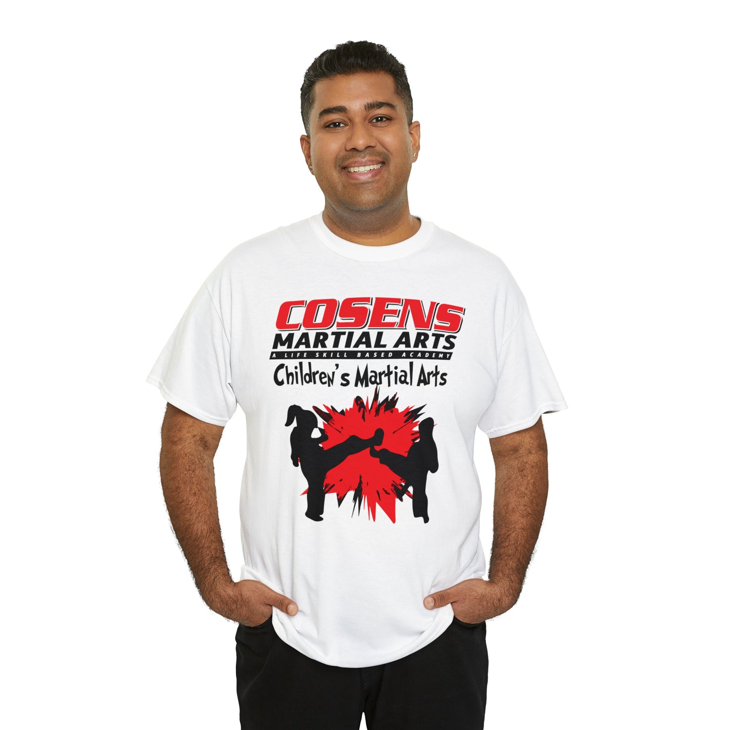 Adult "Childrens Martial Arts" Cosens Martial Arts Unisex Heavy Cotton Tee Unisex Heavy Cotton Tee