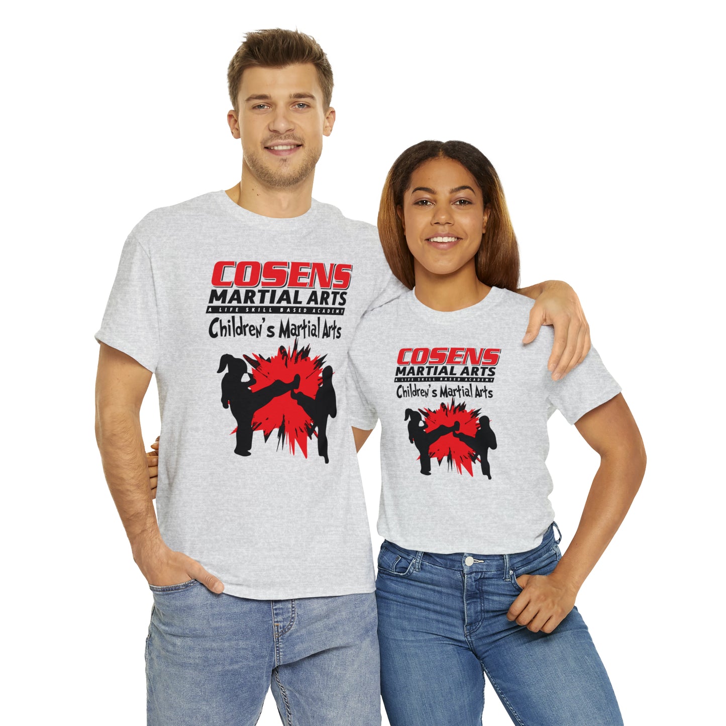 Adult "Childrens Martial Arts" Cosens Martial Arts Unisex Heavy Cotton Tee Unisex Heavy Cotton Tee