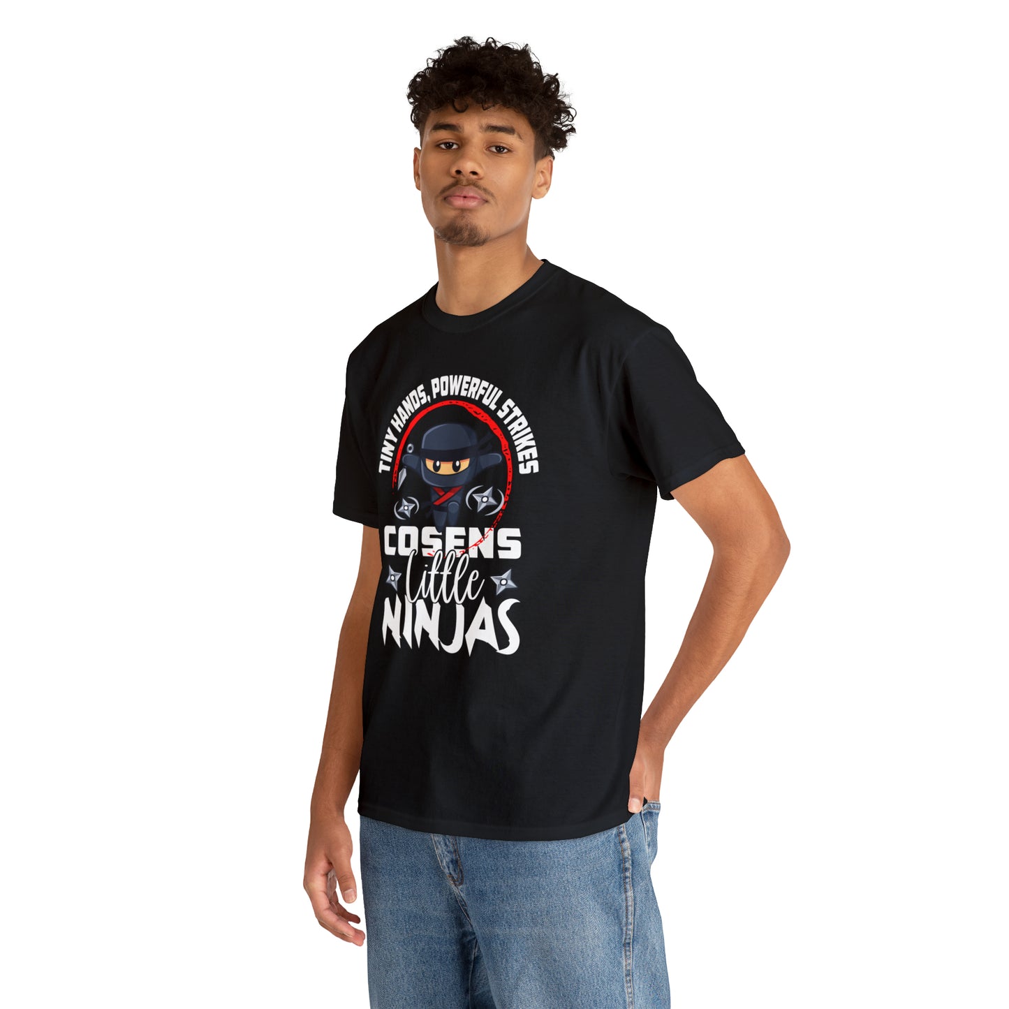 Adult "Little Ninjas" Cosens Martial Arts Unisex Heavy Cotton Tee Unisex Heavy Cotton Tee