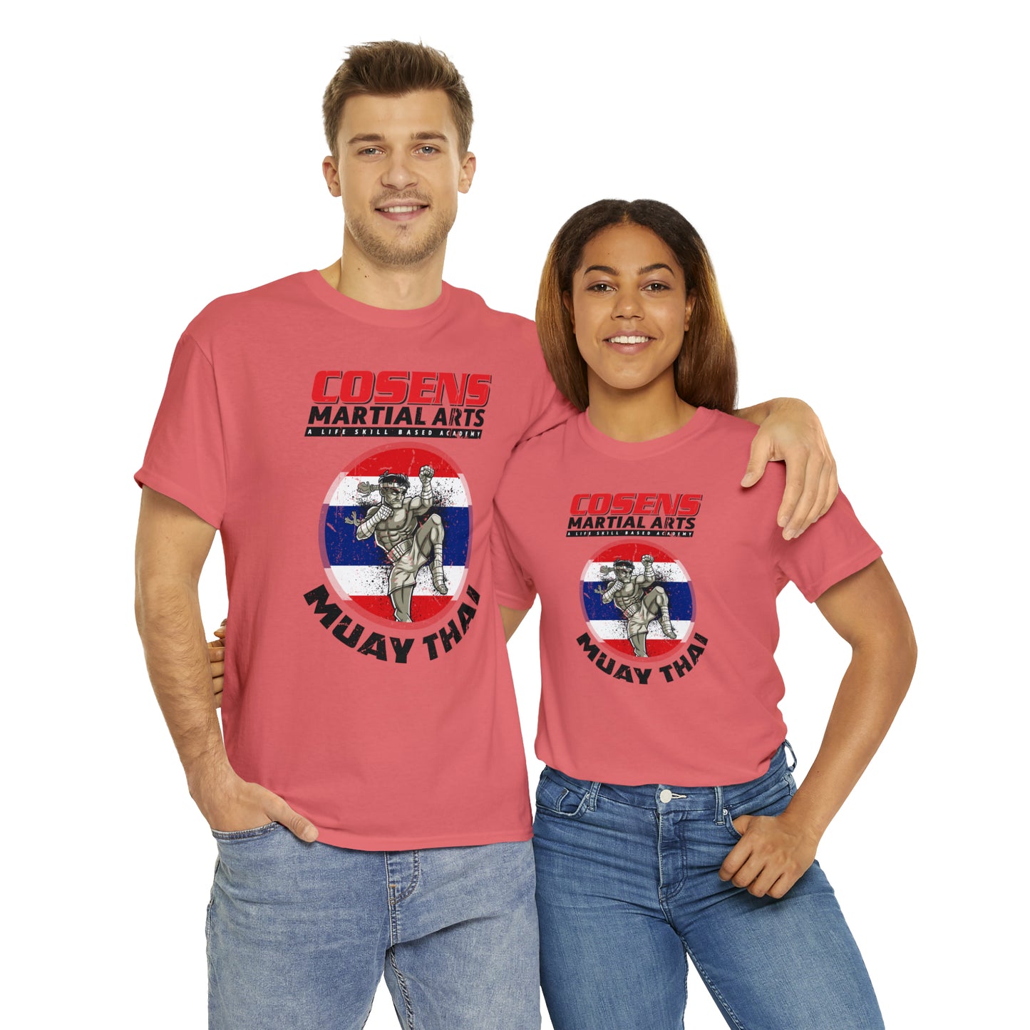 Adult "Muay Thai" Cosens Martial Arts Unisex Heavy Cotton Tee Unisex Heavy Cotton Tee