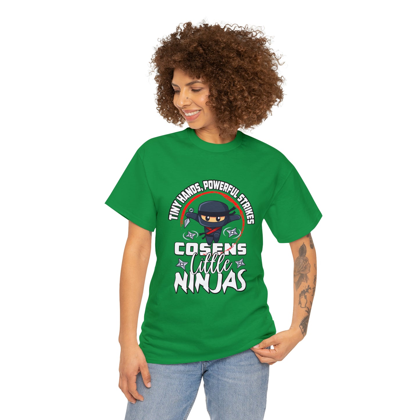 Little Ninjas Adult Unisex Heavy Cotton Tee
