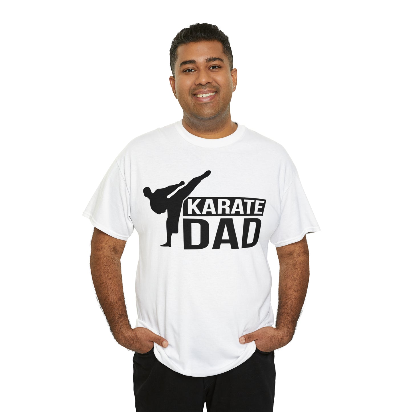 Karate Dad New Heavy Cotton Tee