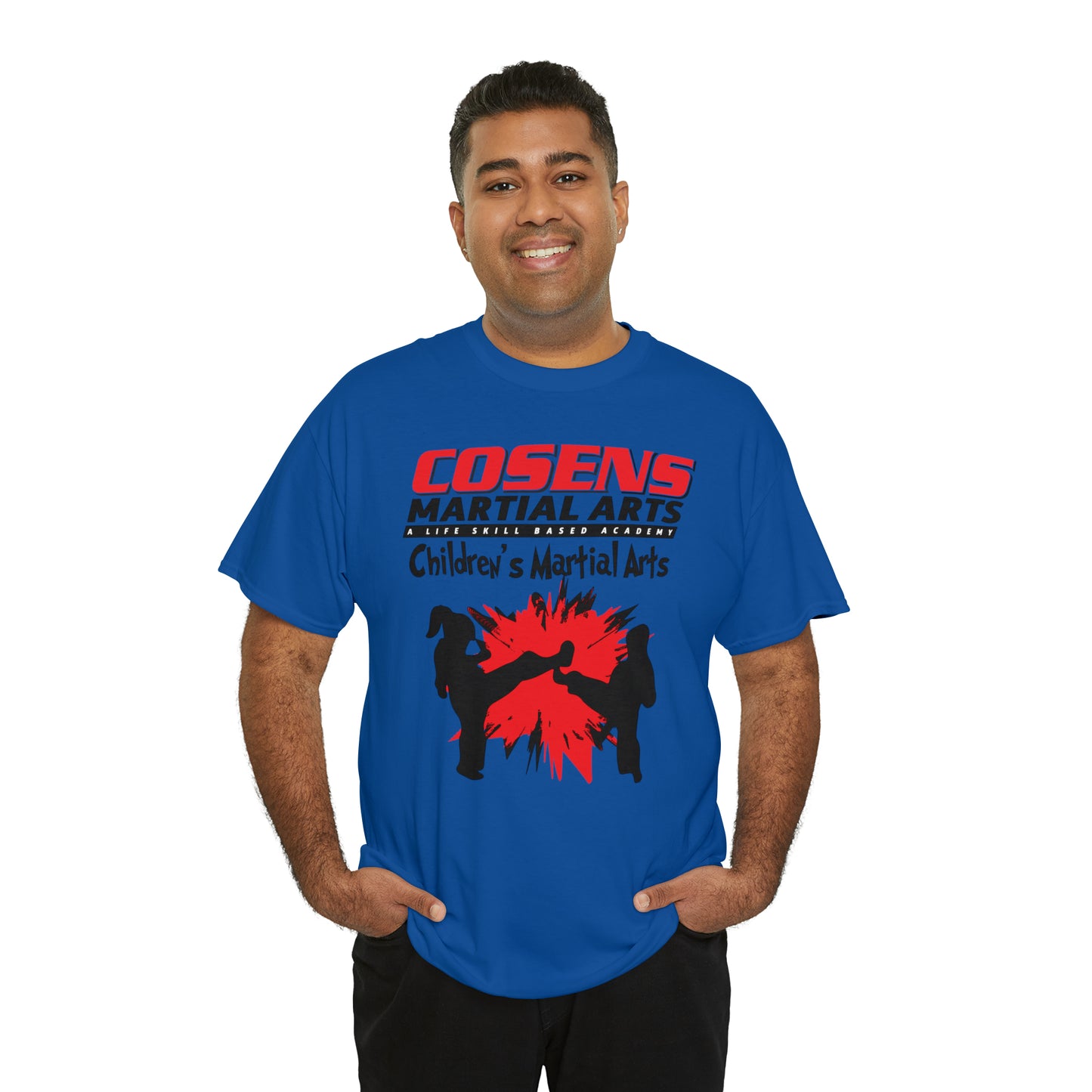 Adult "Childrens Martial Arts" Cosens Martial Arts Unisex Heavy Cotton Tee Unisex Heavy Cotton Tee