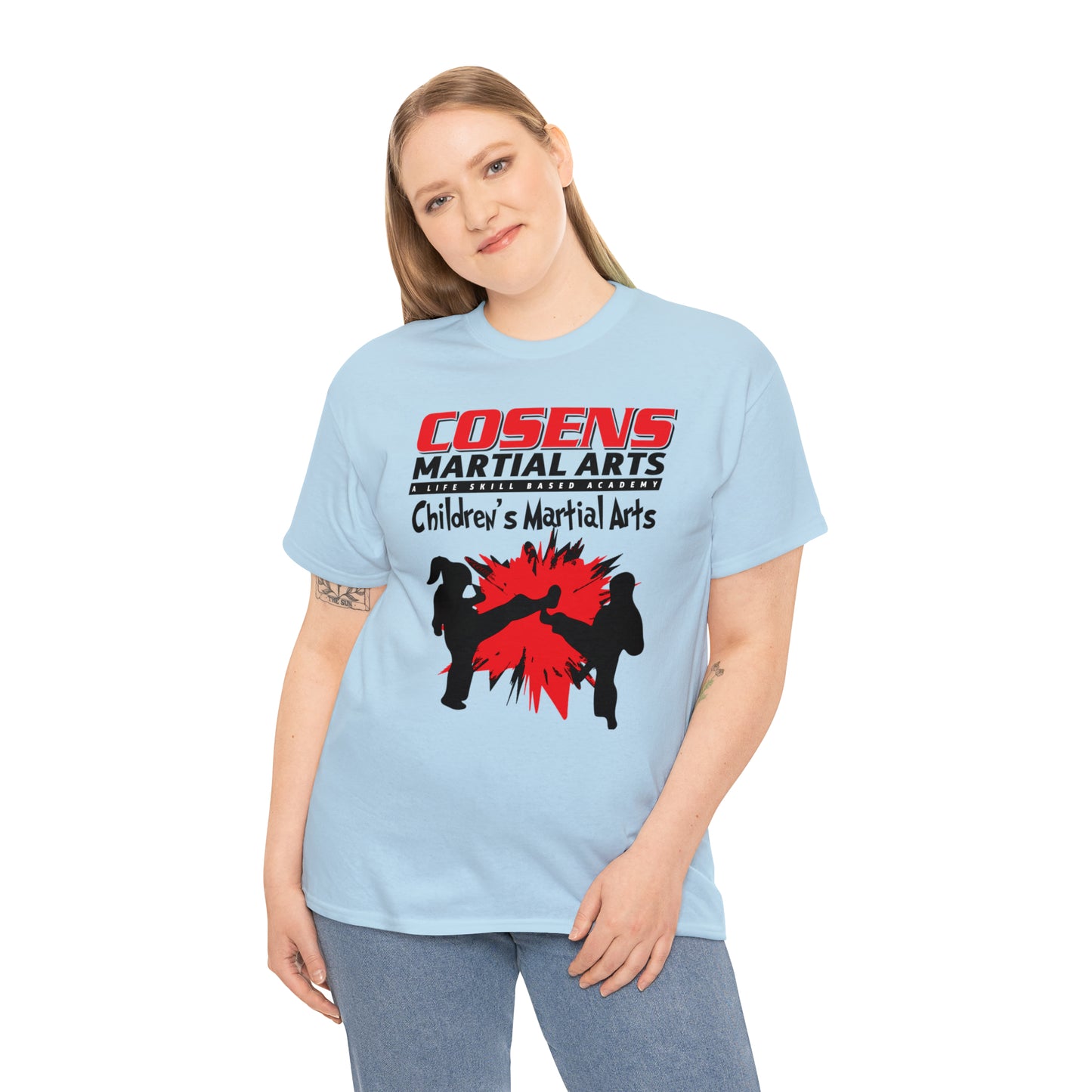 Adult "Childrens Martial Arts" Cosens Martial Arts Unisex Heavy Cotton Tee Unisex Heavy Cotton Tee