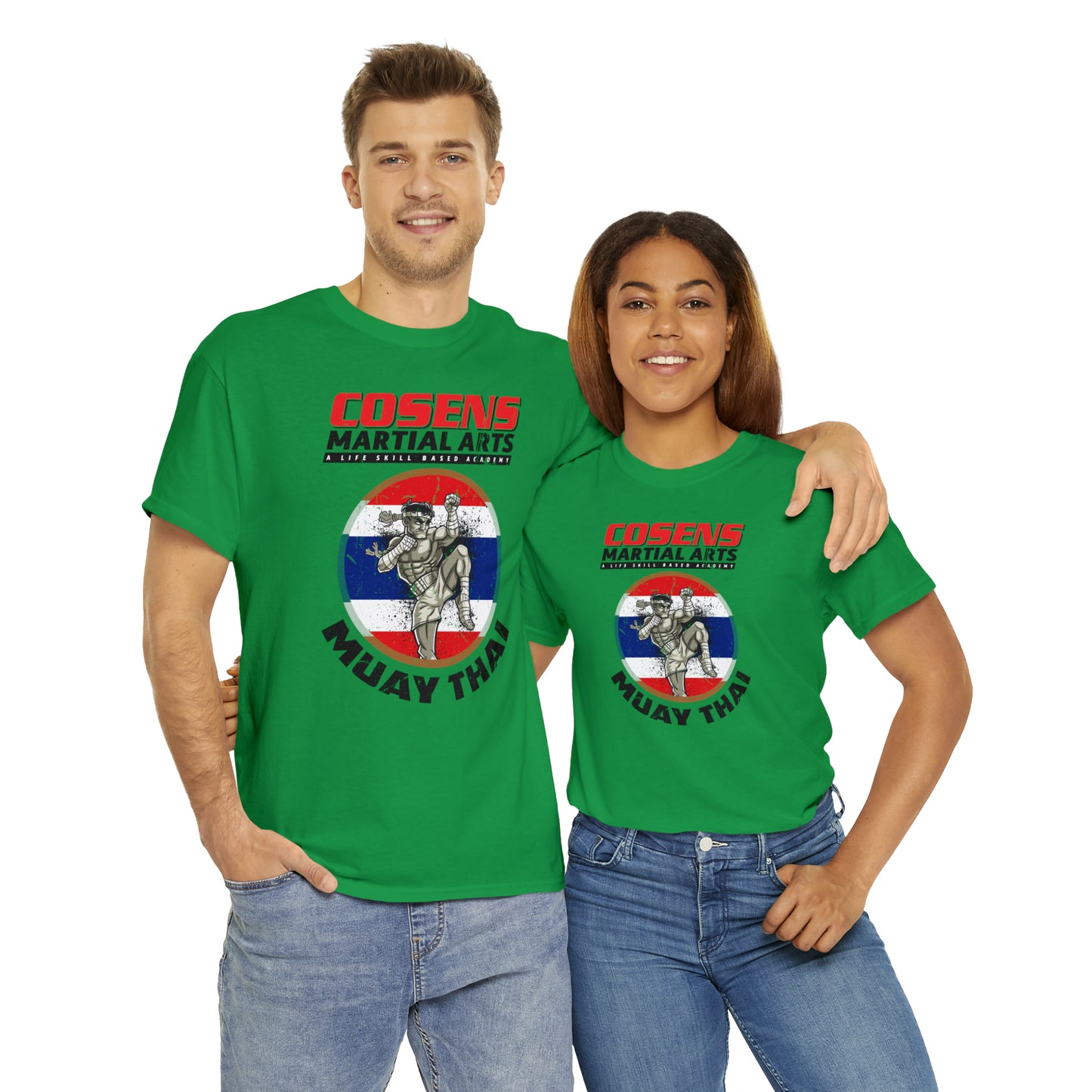Adult "Muay Thai" Cosens Martial Arts Unisex Heavy Cotton Tee Unisex Heavy Cotton Tee