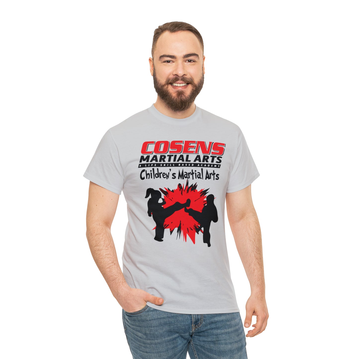 Adult "Childrens Martial Arts" Cosens Martial Arts Unisex Heavy Cotton Tee Unisex Heavy Cotton Tee