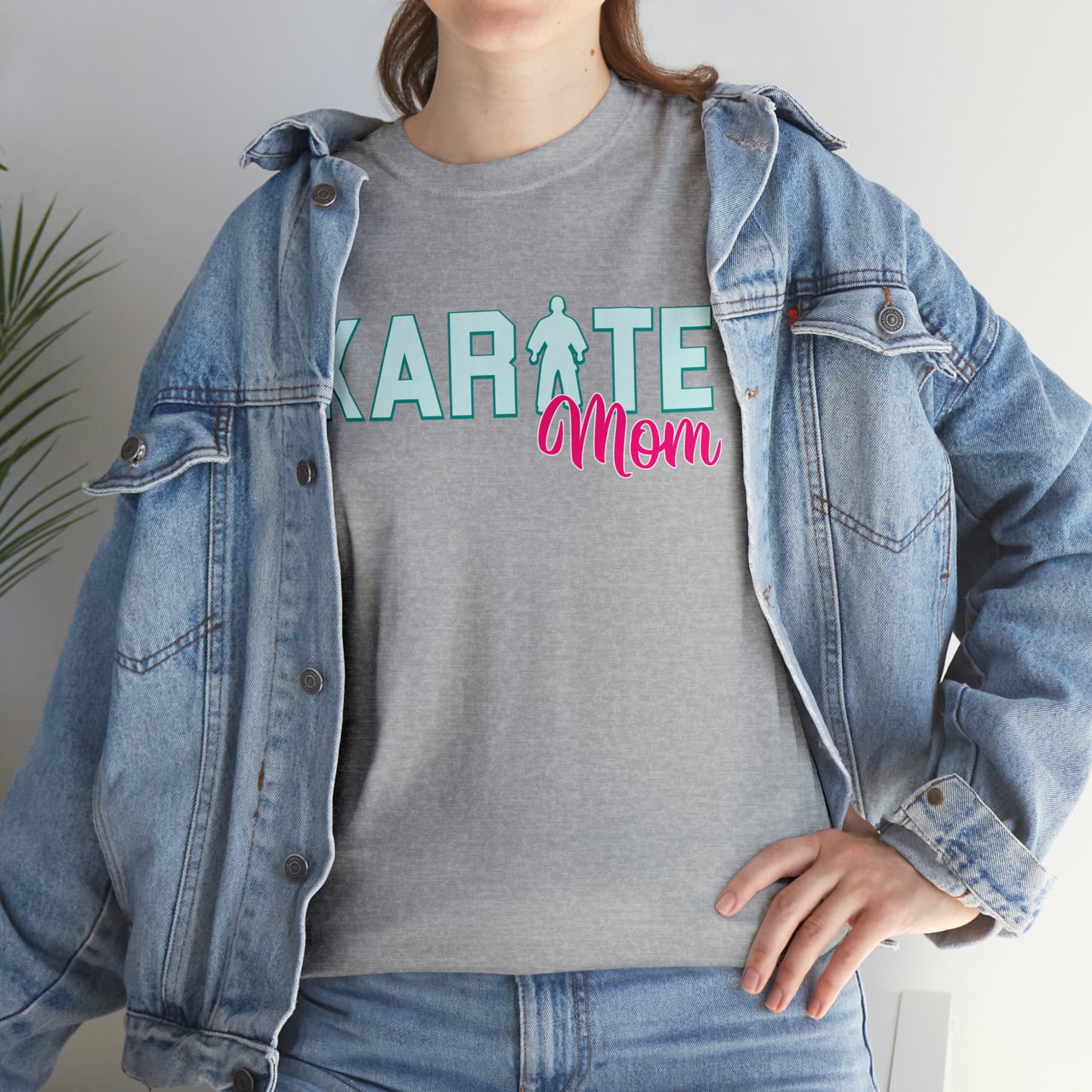 Karate Mom Life Heavy Cotton Tee