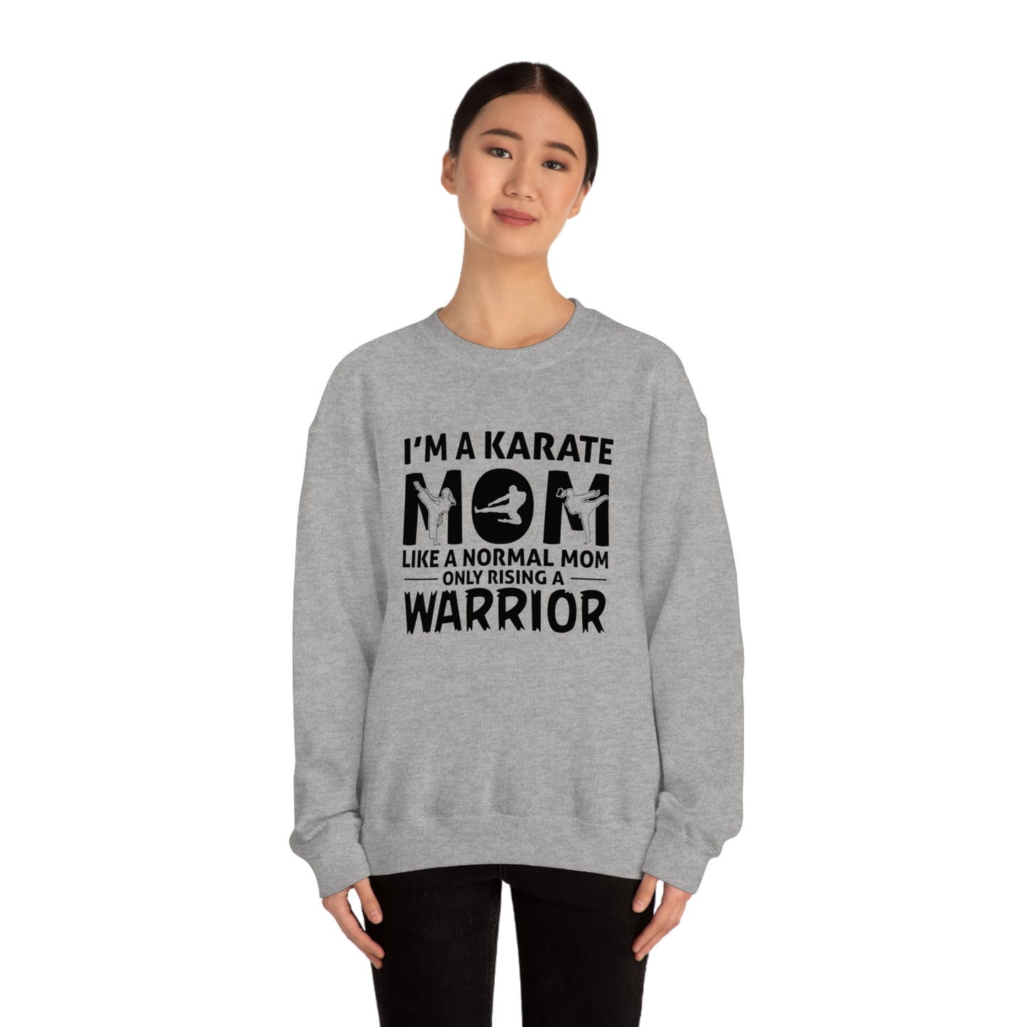 Cosens I'm a Karate Mom Heavy Blend™ Crewneck Sweatshirt