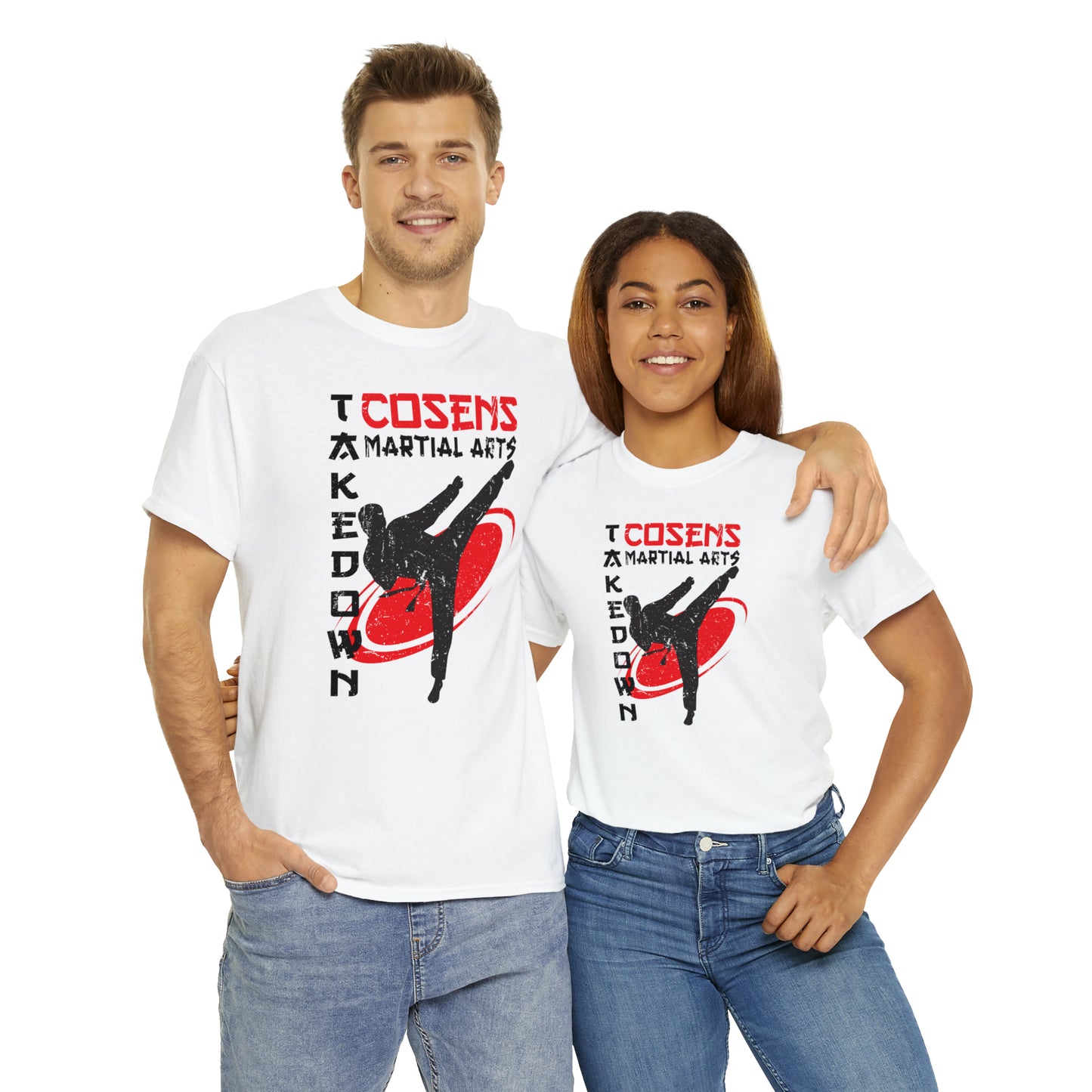 Adult "Takedown" Cosens Martial Arts Unisex Heavy Cotton Tee Unisex Heavy Cotton Tee