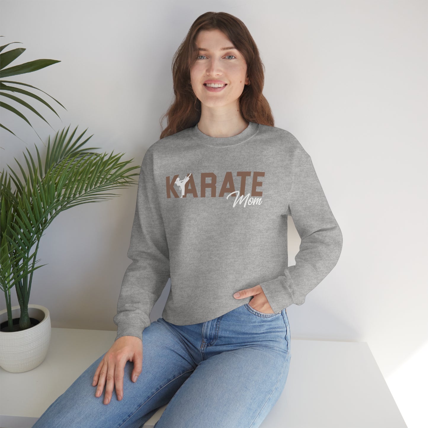 Cosens Karate Mom New Heavy Blend™ Crewneck Sweatshirt