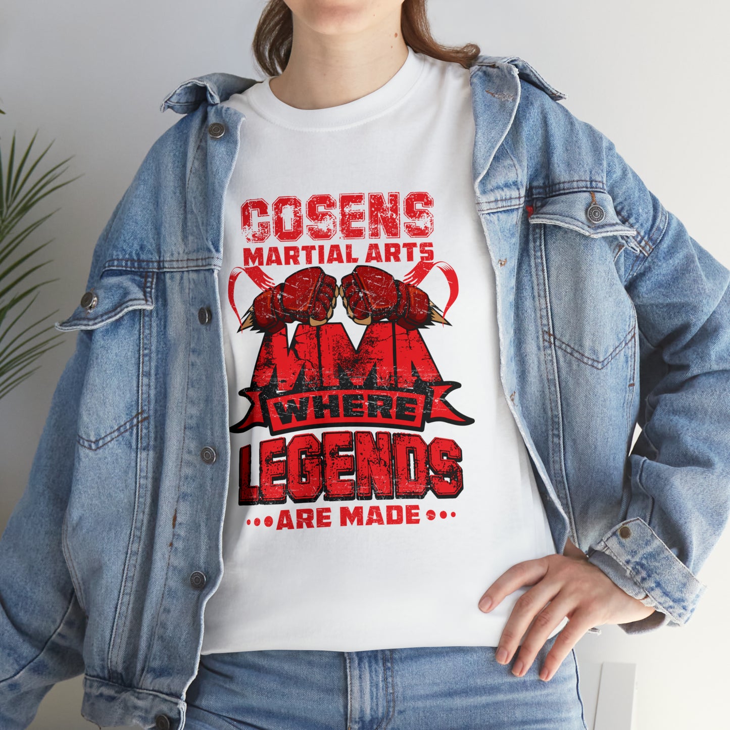 Legends Adult Cosens Martial Arts Unisex Heavy Cotton Tee