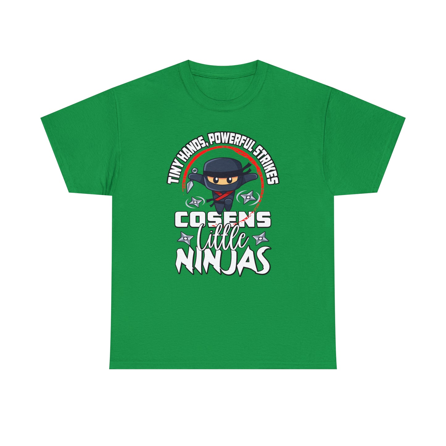 Adult "Little Ninjas" Cosens Martial Arts Unisex Heavy Cotton Tee Unisex Heavy Cotton Tee