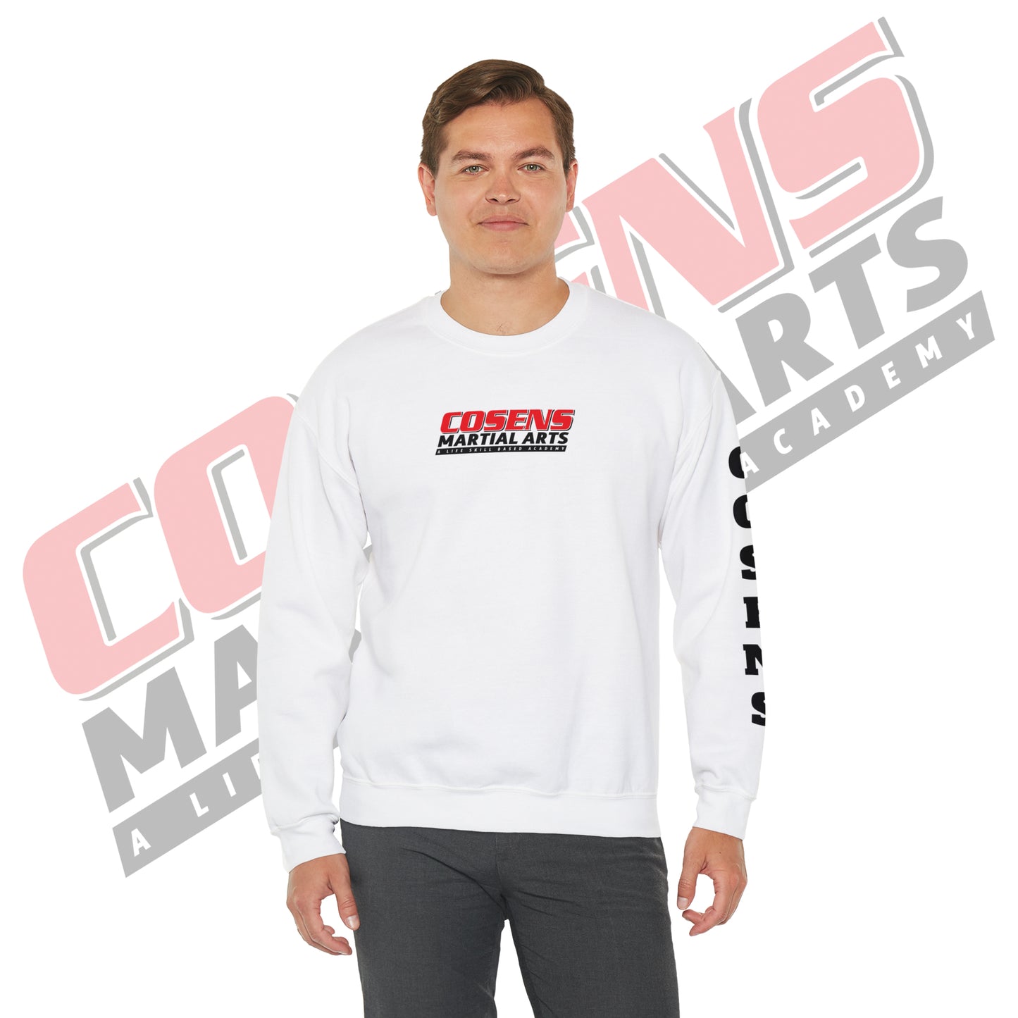 Adult Custom Crewneck Sweatshirt (Name on Sleeve)
