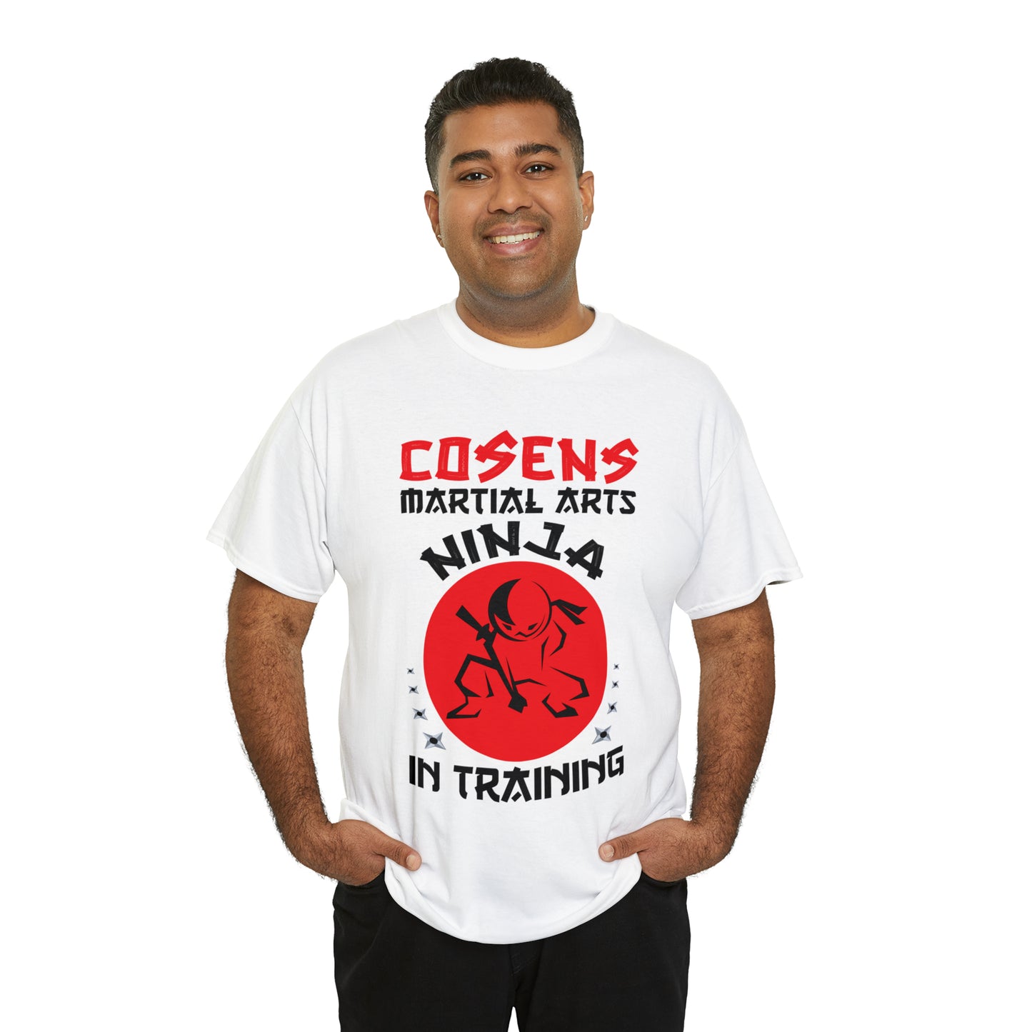 Adult "Ninja in Training" Unisex Heavy Cotton Tee