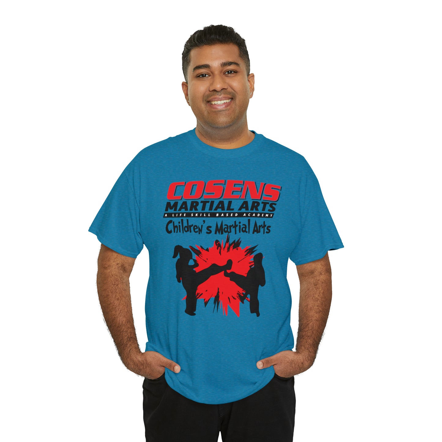 Adult "Childrens Martial Arts" Cosens Martial Arts Unisex Heavy Cotton Tee Unisex Heavy Cotton Tee