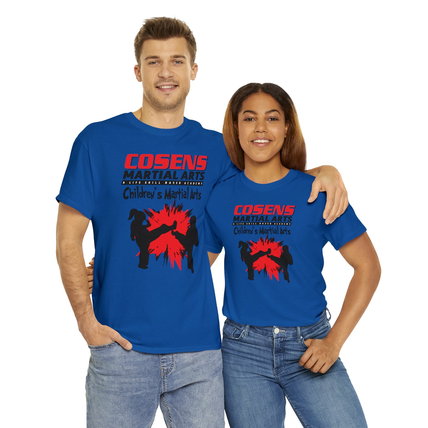 Adult "Childrens Martial Arts" Cosens Martial Arts Unisex Heavy Cotton Tee Unisex Heavy Cotton Tee