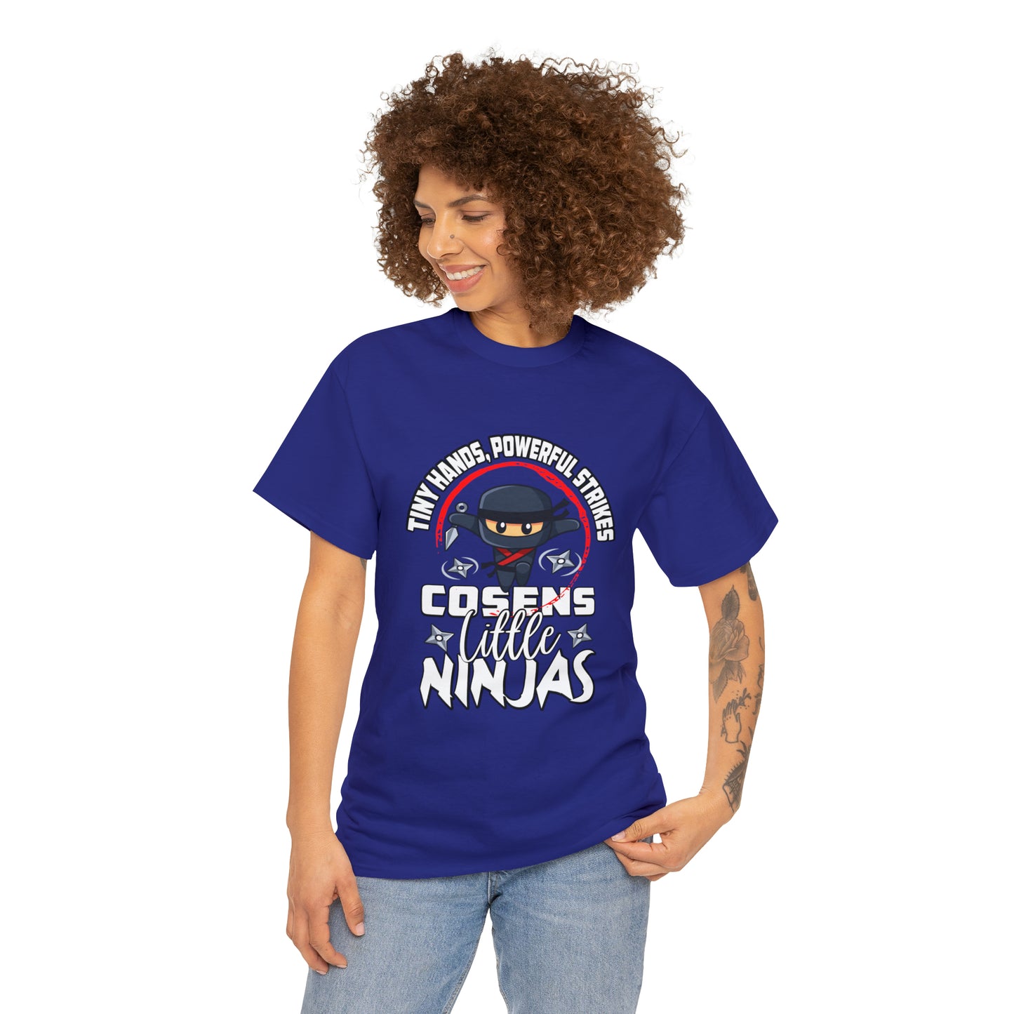 Little Ninjas Adult Unisex Heavy Cotton Tee