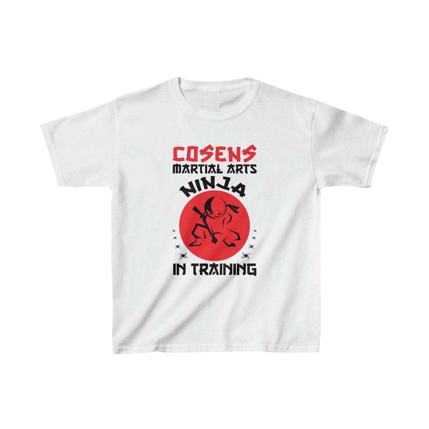 Kids "Ninja In Training" Cosens Martial Arts Unisex Heavy Cotton Tee Kids Heavy Cotton™ Tee