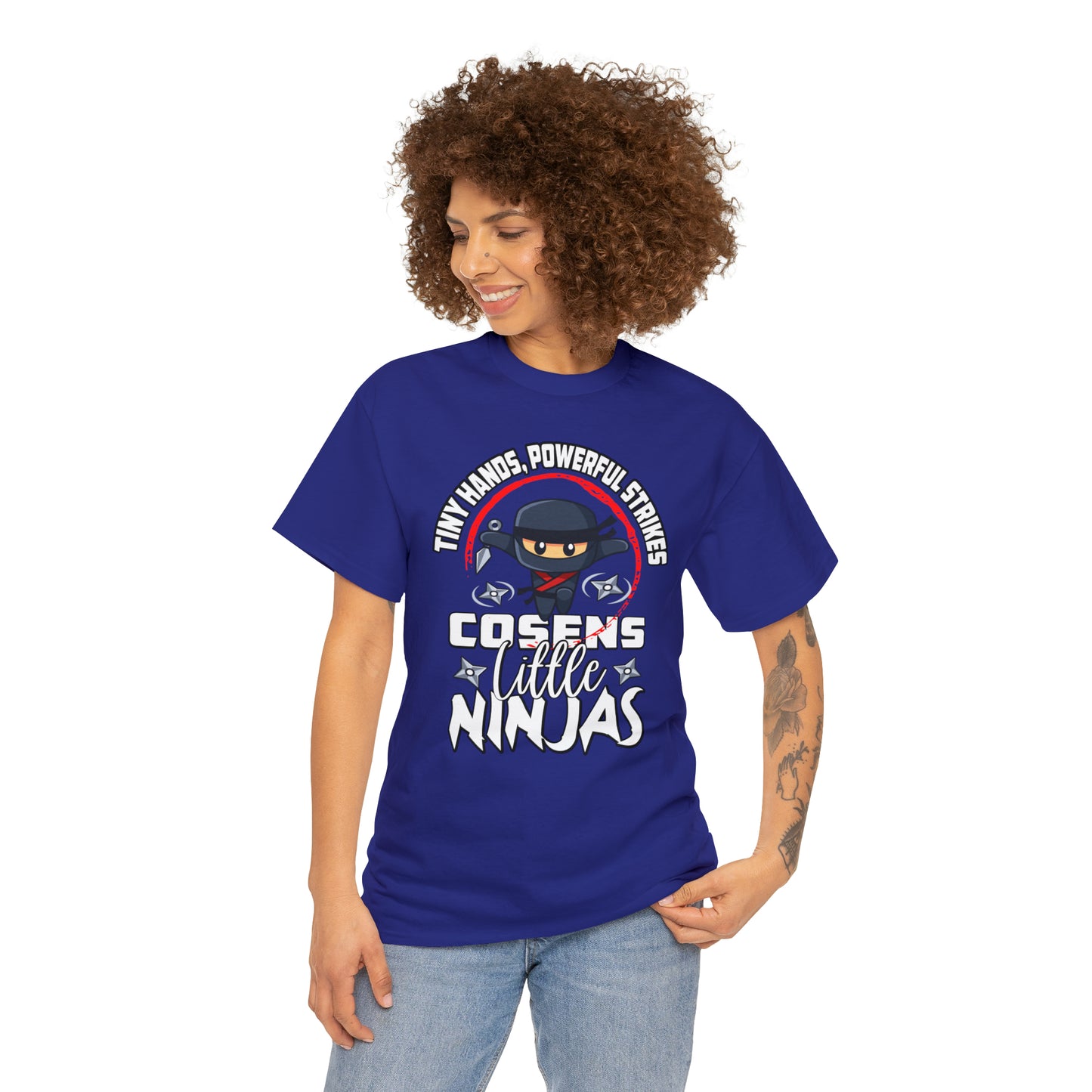 Adult "Little Ninjas" Cosens Martial Arts Unisex Heavy Cotton Tee Unisex Heavy Cotton Tee