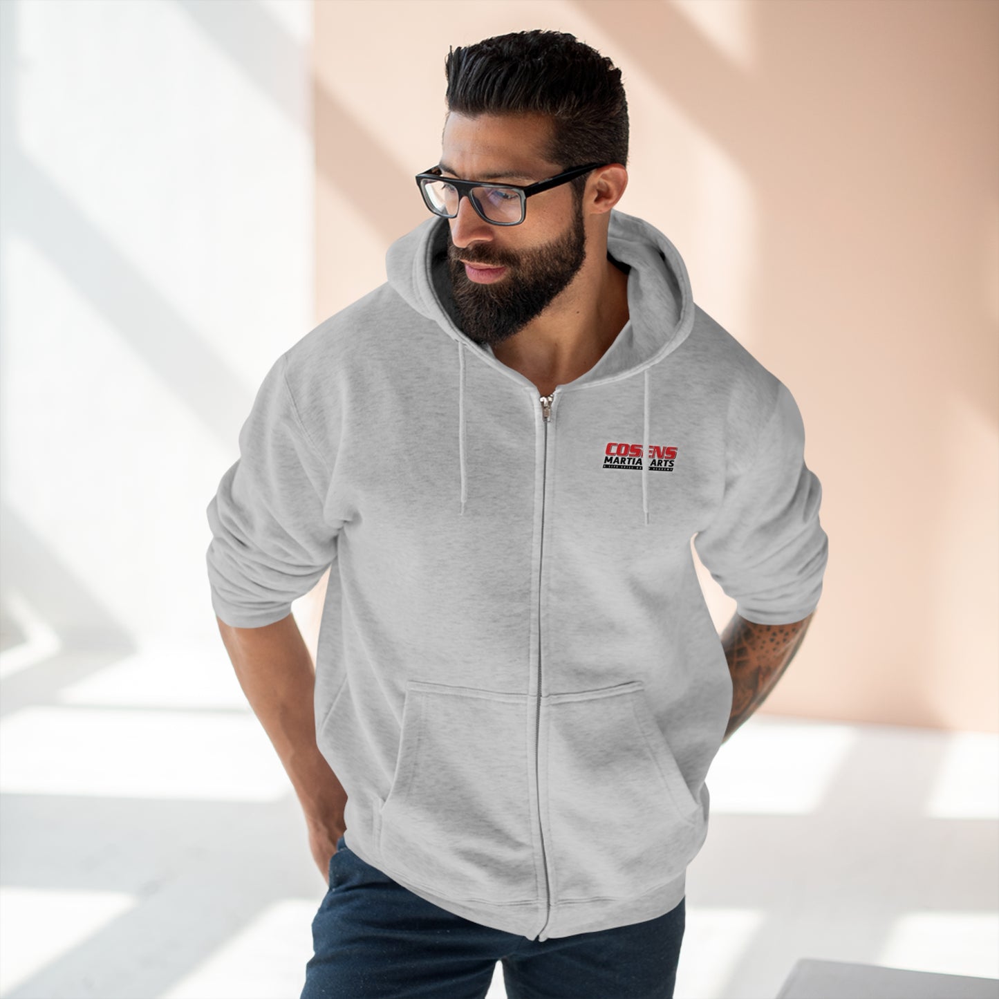 Adult Premium Unisex Full Zip Hoodie (Not customized with name)