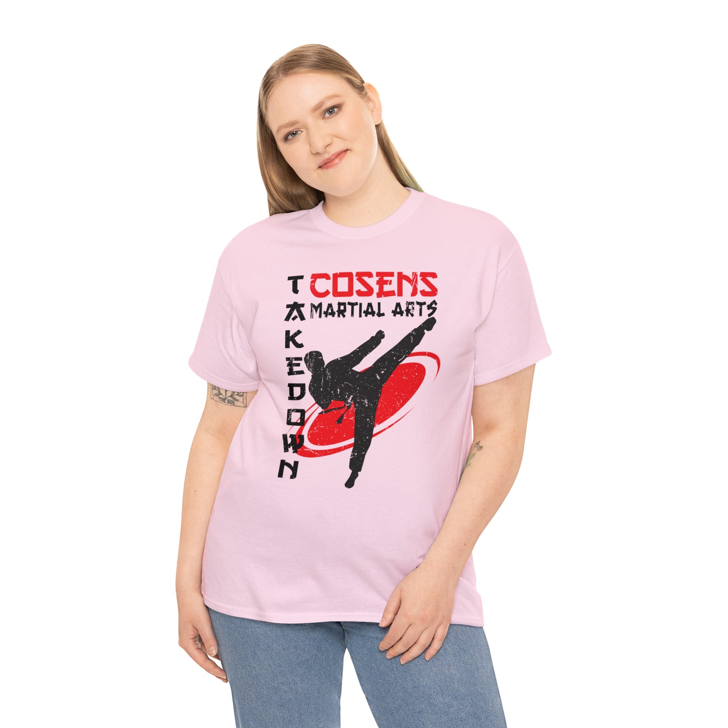 Adult "Takedown" Cosens Martial Arts Unisex Heavy Cotton Tee Unisex Heavy Cotton Tee