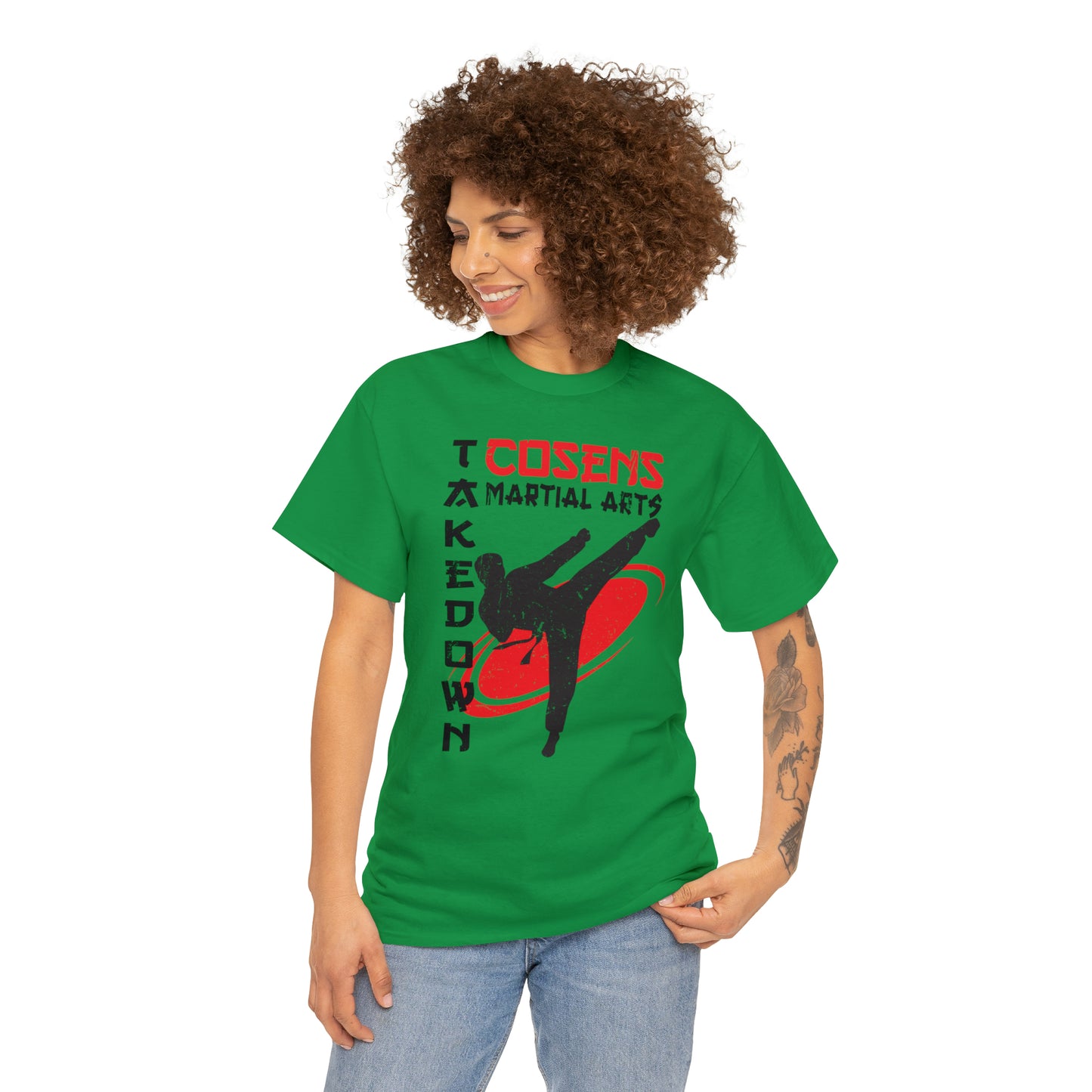 Adult "Takedown" Cosens Martial Arts Unisex Heavy Cotton Tee Unisex Heavy Cotton Tee