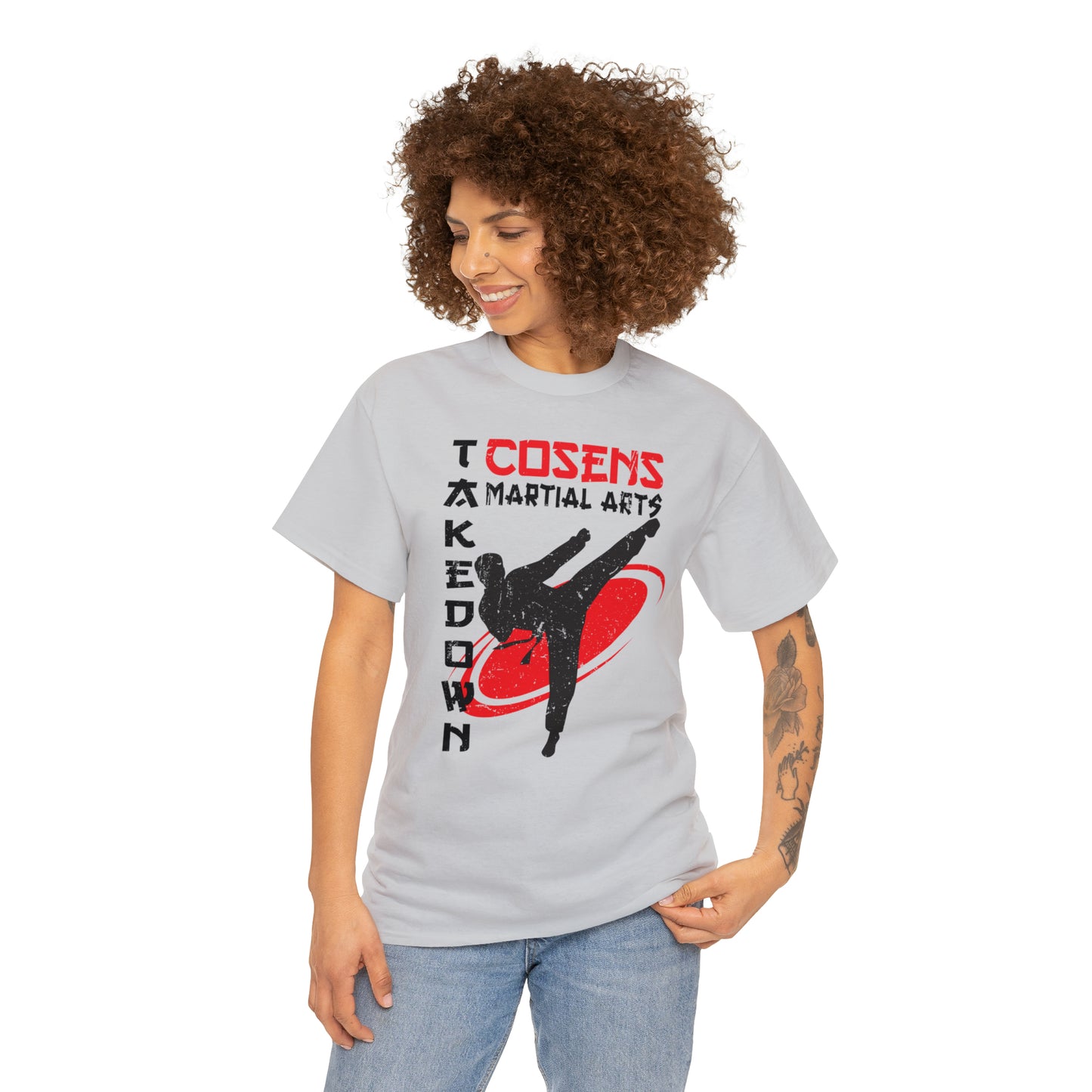 Adult "Takedown" Cosens Martial Arts Unisex Heavy Cotton Tee Unisex Heavy Cotton Tee