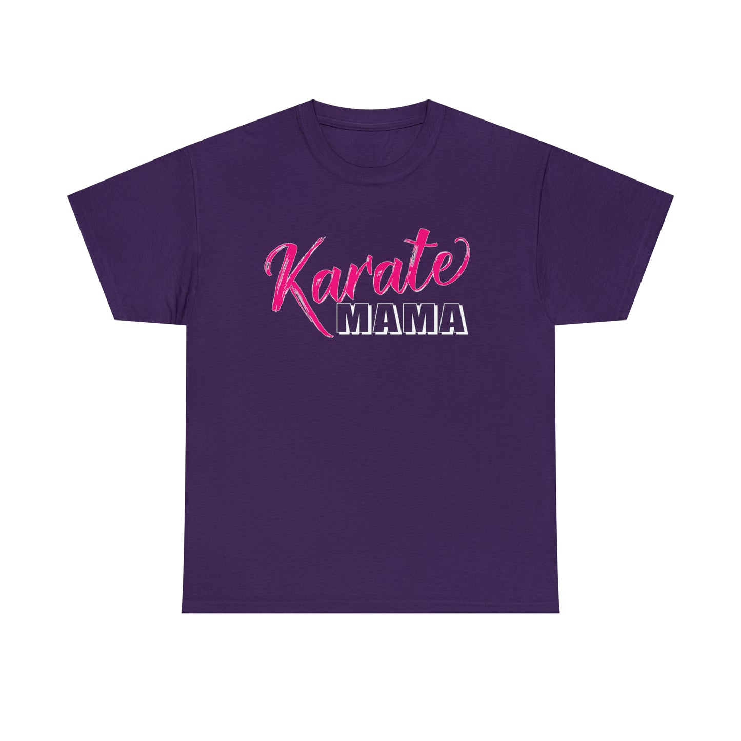 Karate Mama, Shirts For Mom, Heavy Cotton T-Shirt