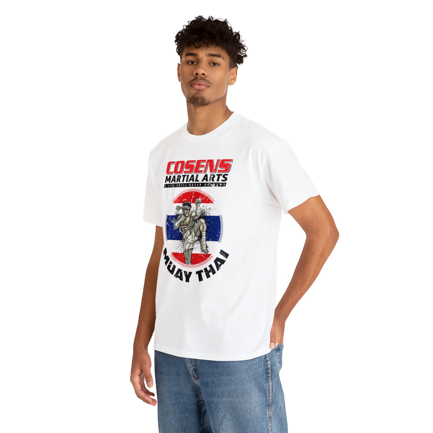 Adult "Muay Thai" Cosens Martial Arts Unisex Heavy Cotton Tee Unisex Heavy Cotton Tee