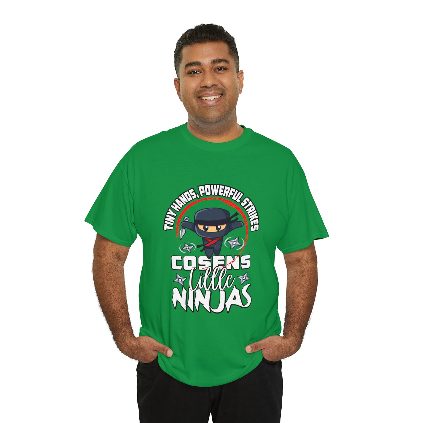 Little Ninjas Adult Unisex Heavy Cotton Tee