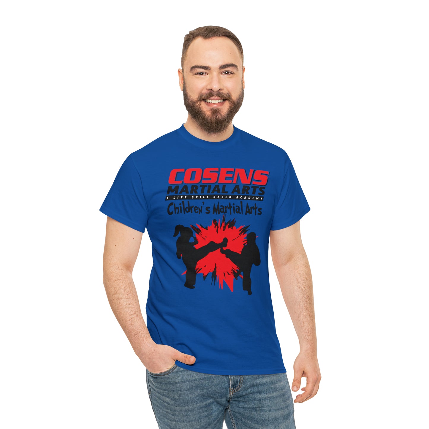 Adult "Childrens Martial Arts" Cosens Martial Arts Unisex Heavy Cotton Tee Unisex Heavy Cotton Tee