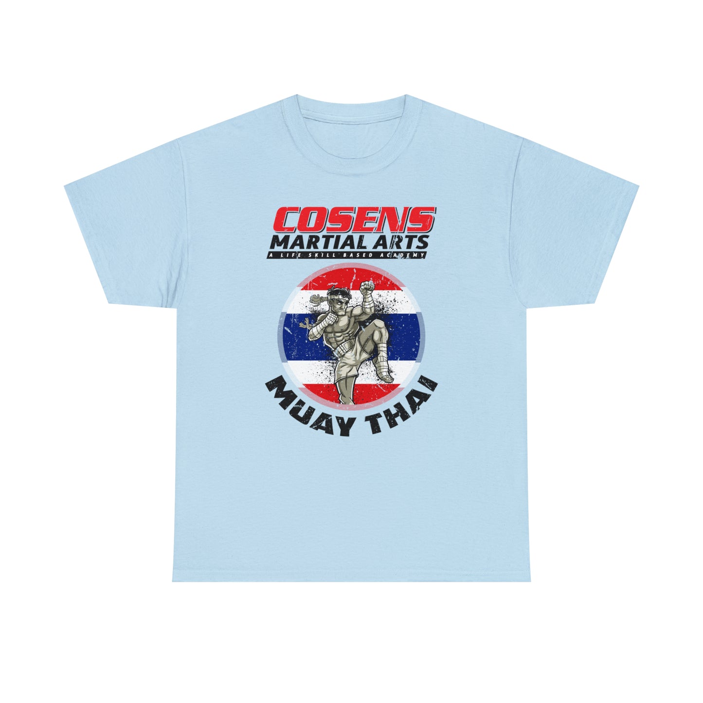 Adult "Muay Thai" Cosens Martial Arts Unisex Heavy Cotton Tee Unisex Heavy Cotton Tee