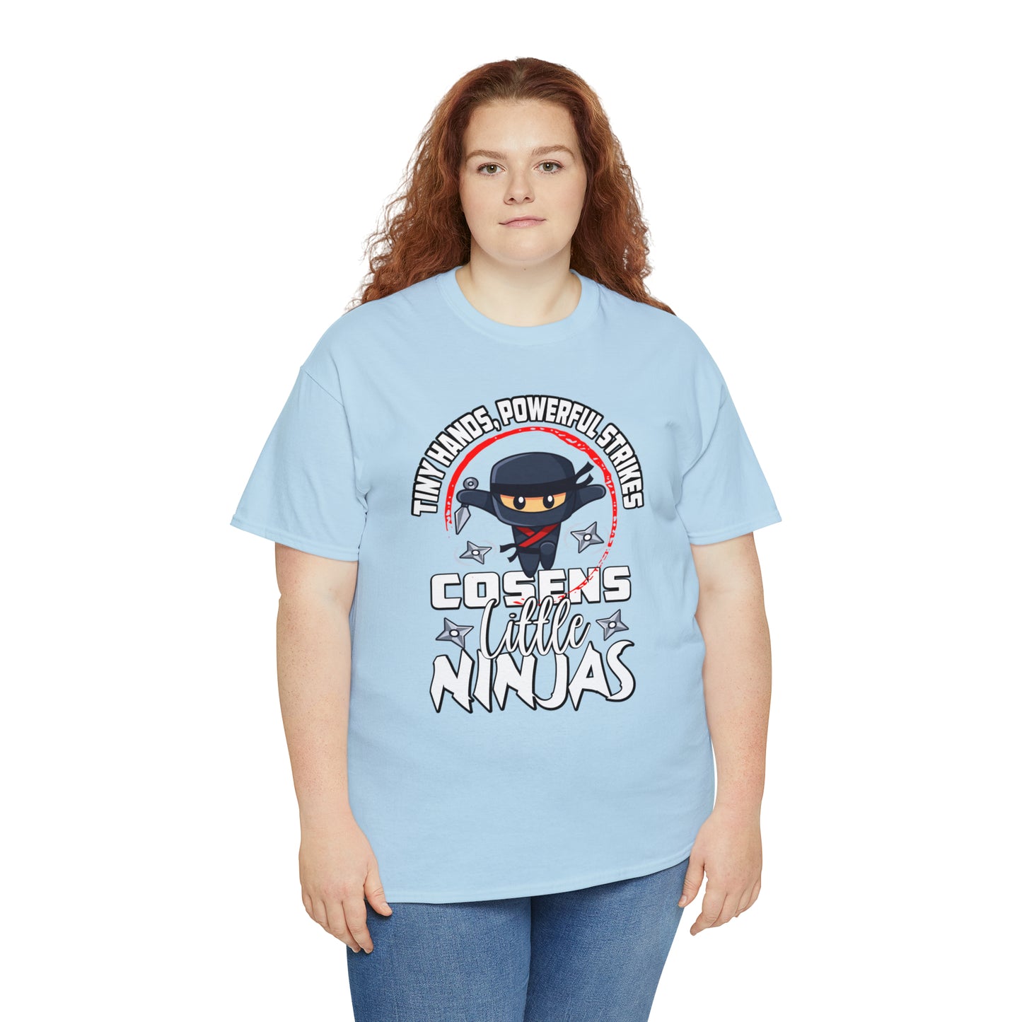 Adult "Little Ninjas" Cosens Martial Arts Unisex Heavy Cotton Tee Unisex Heavy Cotton Tee