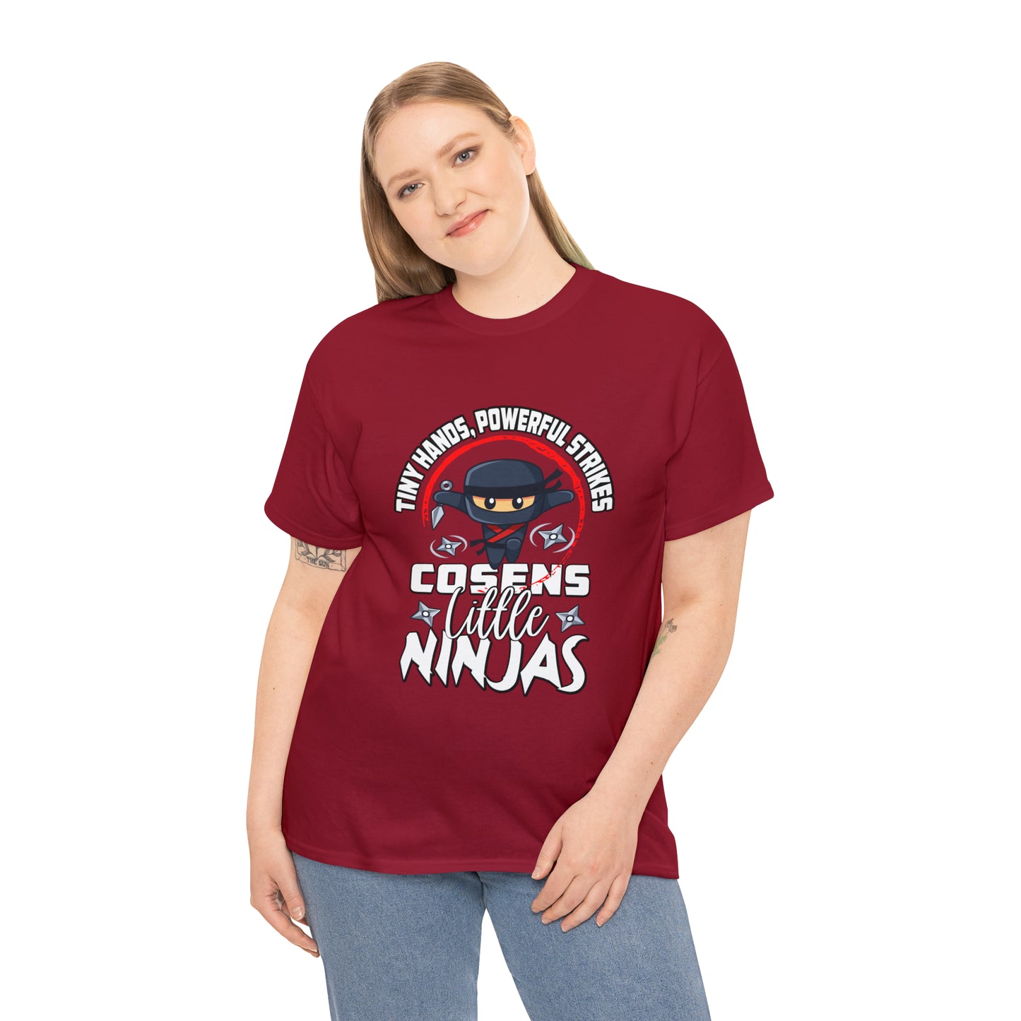 Little Ninjas Adult Unisex Heavy Cotton Tee