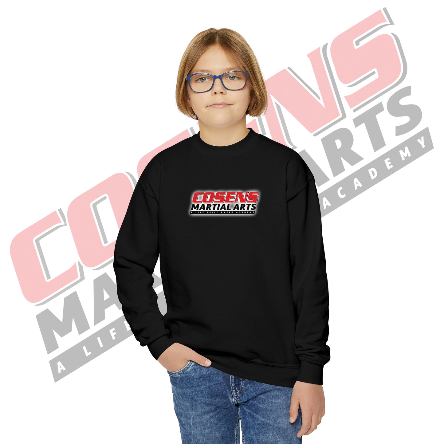 Youth Custom Crewneck Sweatshirt (Name on Back)