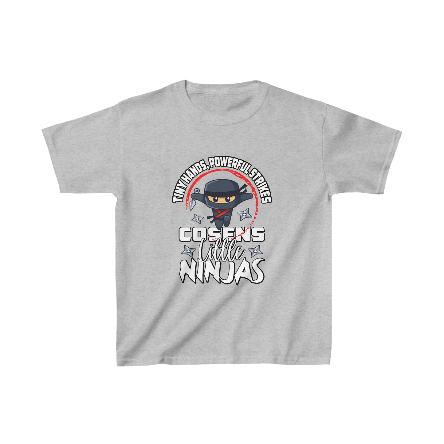 Little Ninjas Kids Cosens Martial Arts Heavy Cotton™ Tee