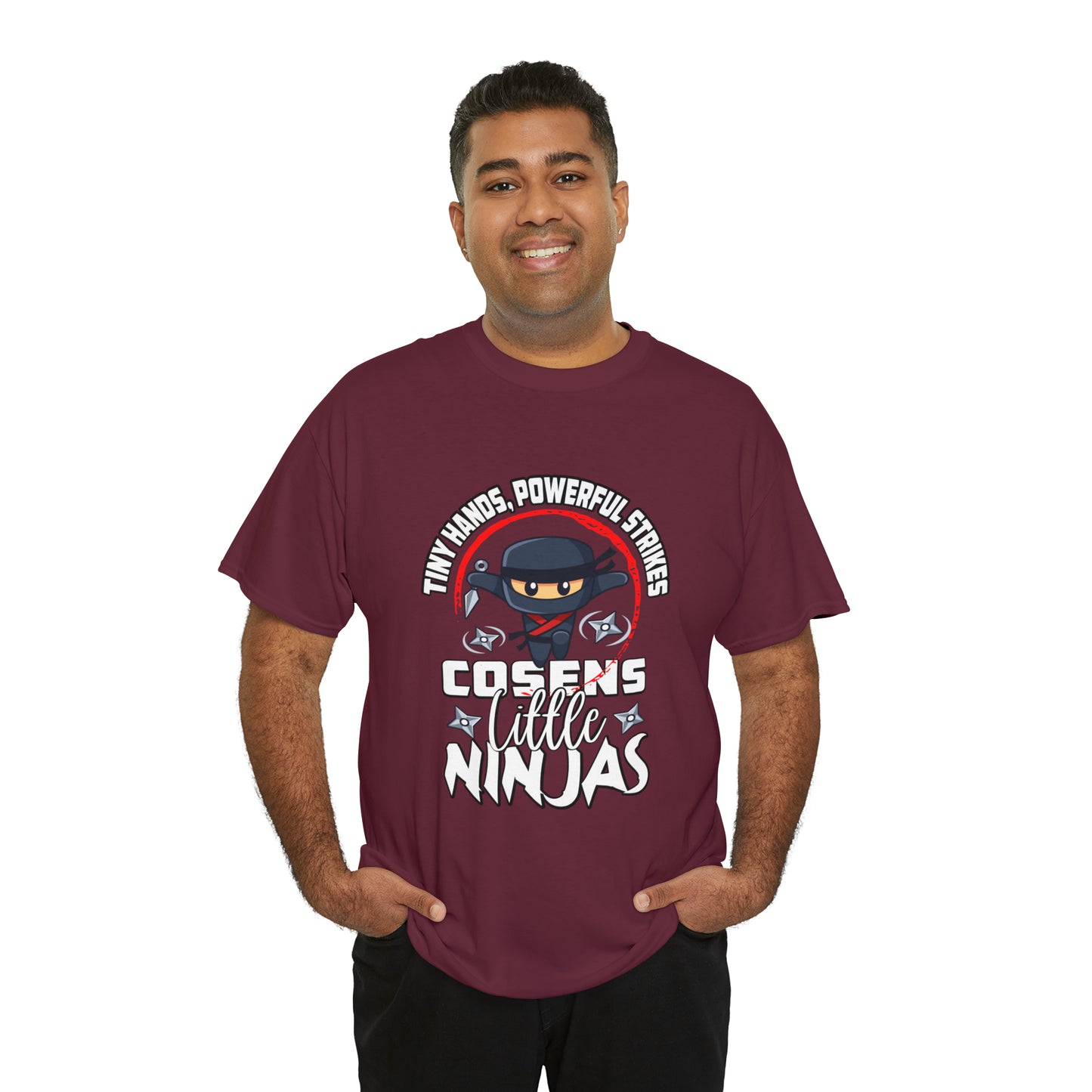 Little Ninjas Adult Unisex Heavy Cotton Tee