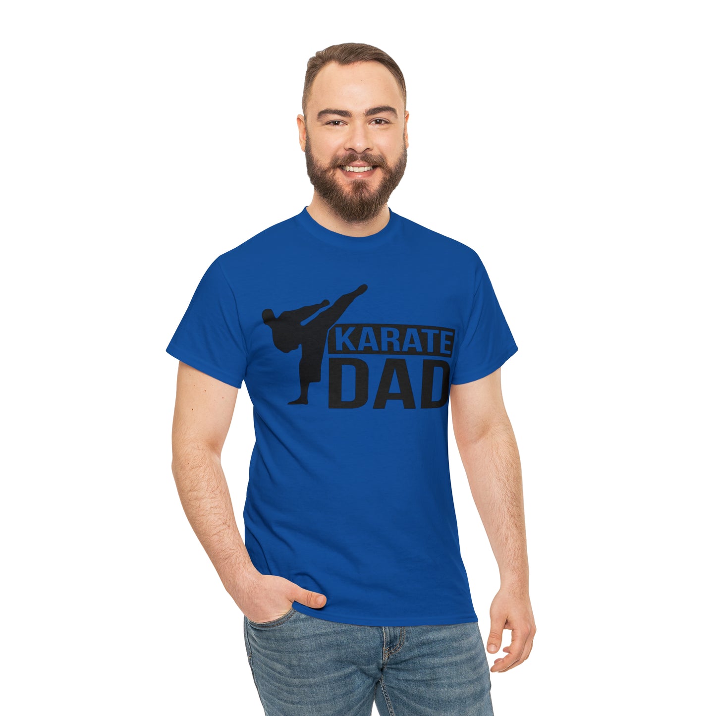 Karate Dad New Heavy Cotton Tee