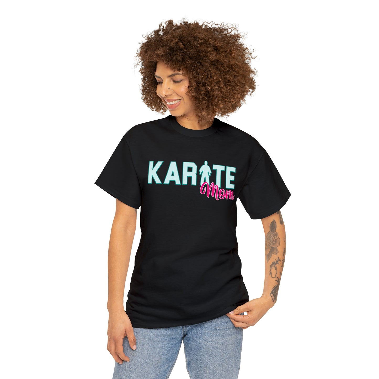 Karate Mom Life Heavy Cotton Tee