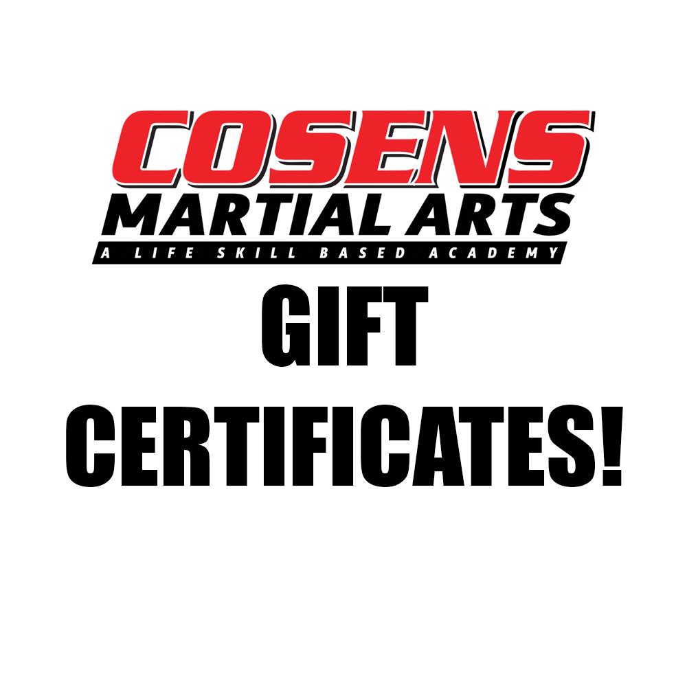 Cosens Martial Arts Gift Certificate