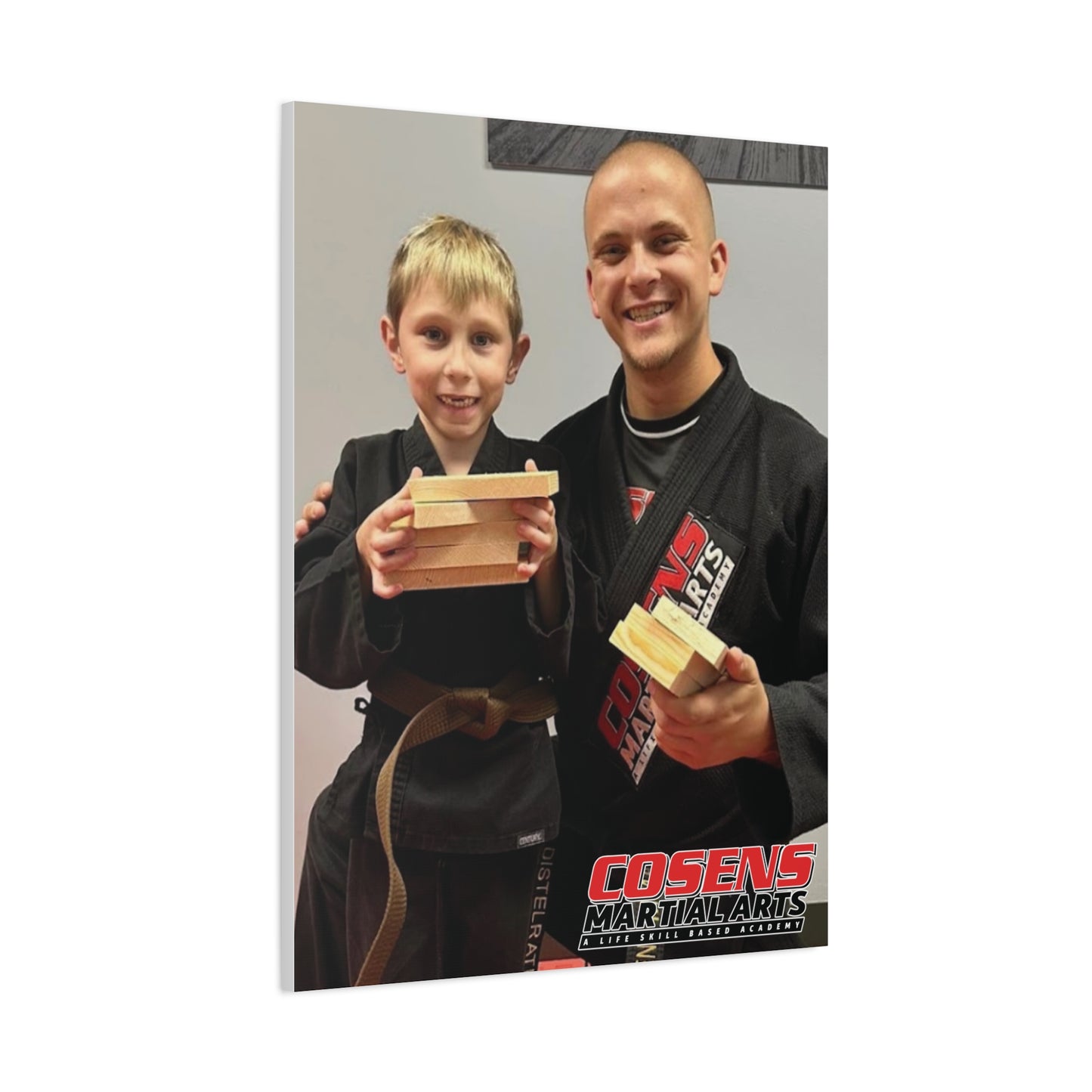 Custom Martial Arts Canvas Prints – A Memorable Gift for Proud Parents!