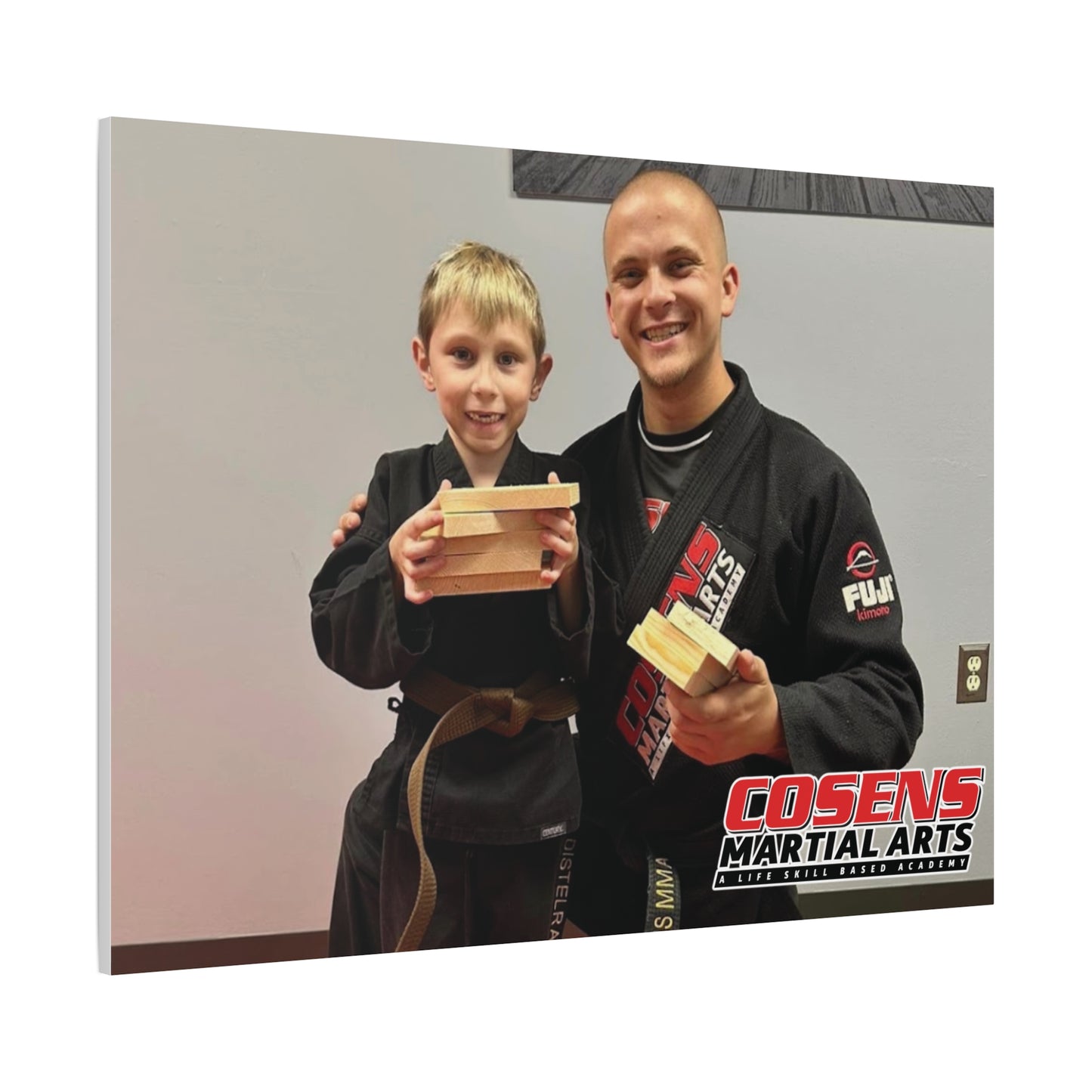 Custom Martial Arts Canvas Prints – A Memorable Gift for Proud Parents!