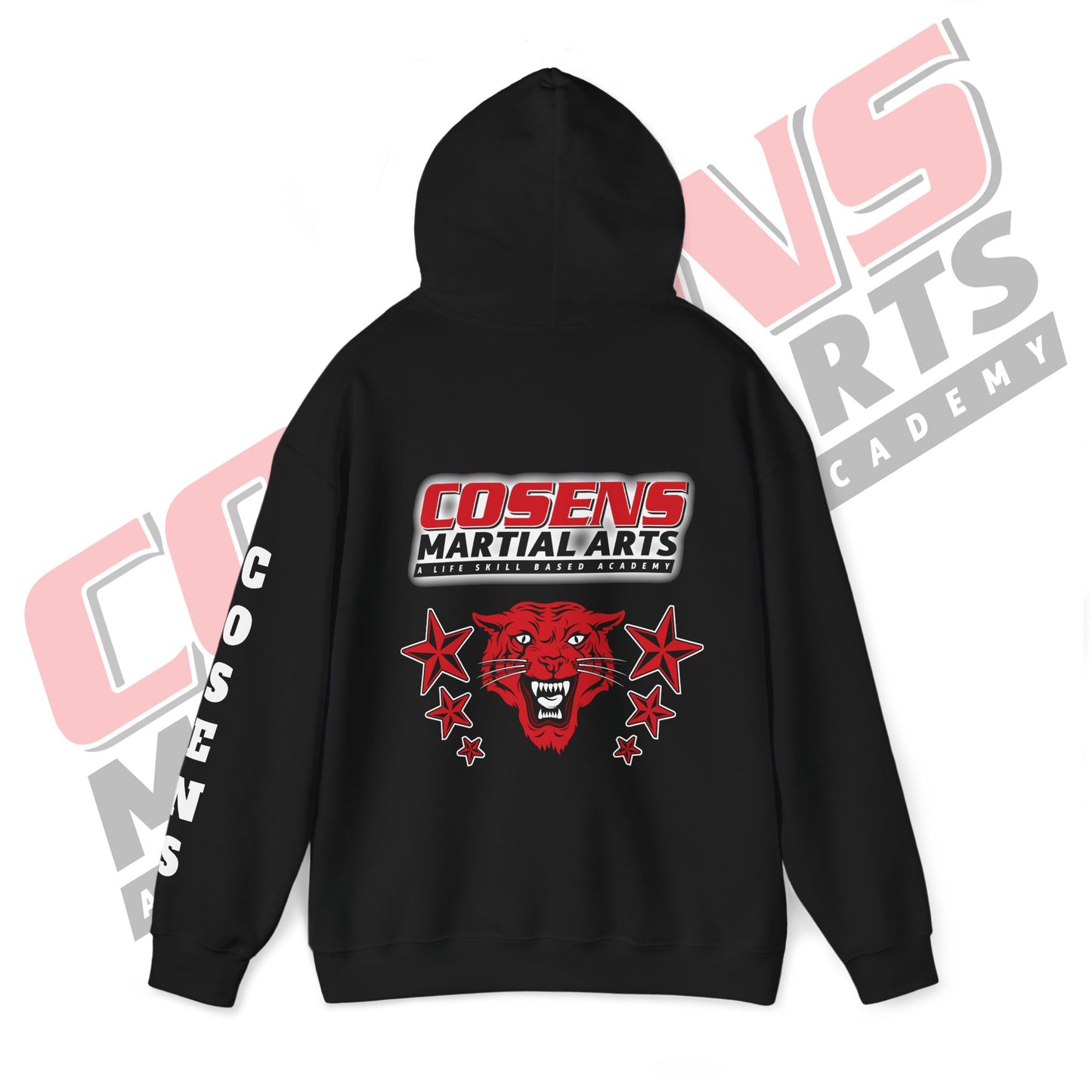 Adult Custom Pullover Hooded Sweatshirt (Name on Sleeve)