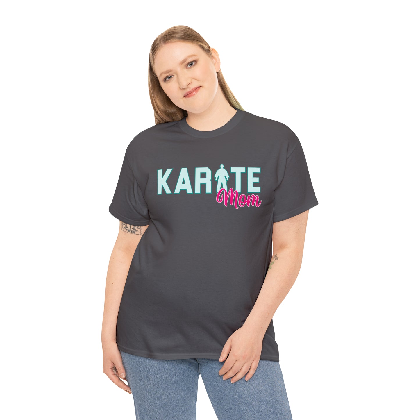 Karate Mom Life Heavy Cotton Tee