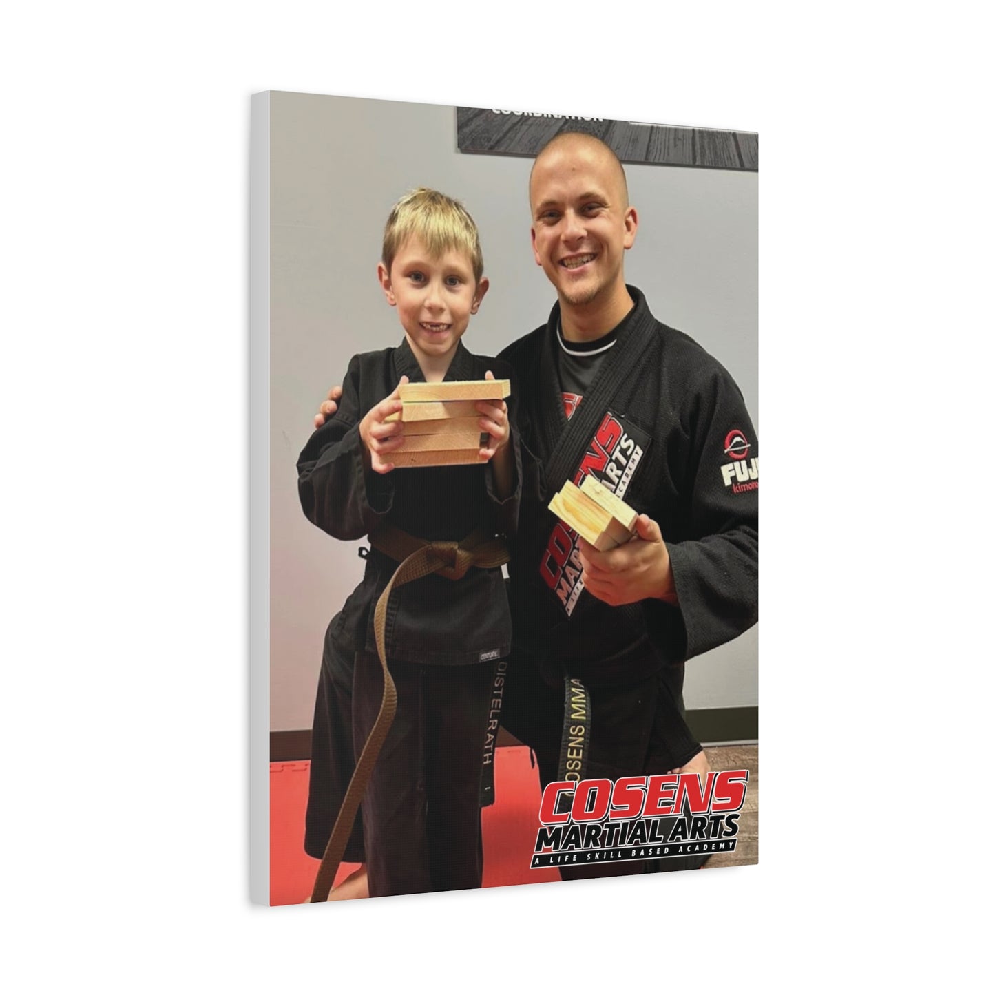 Custom Martial Arts Canvas Prints – A Memorable Gift for Proud Parents!